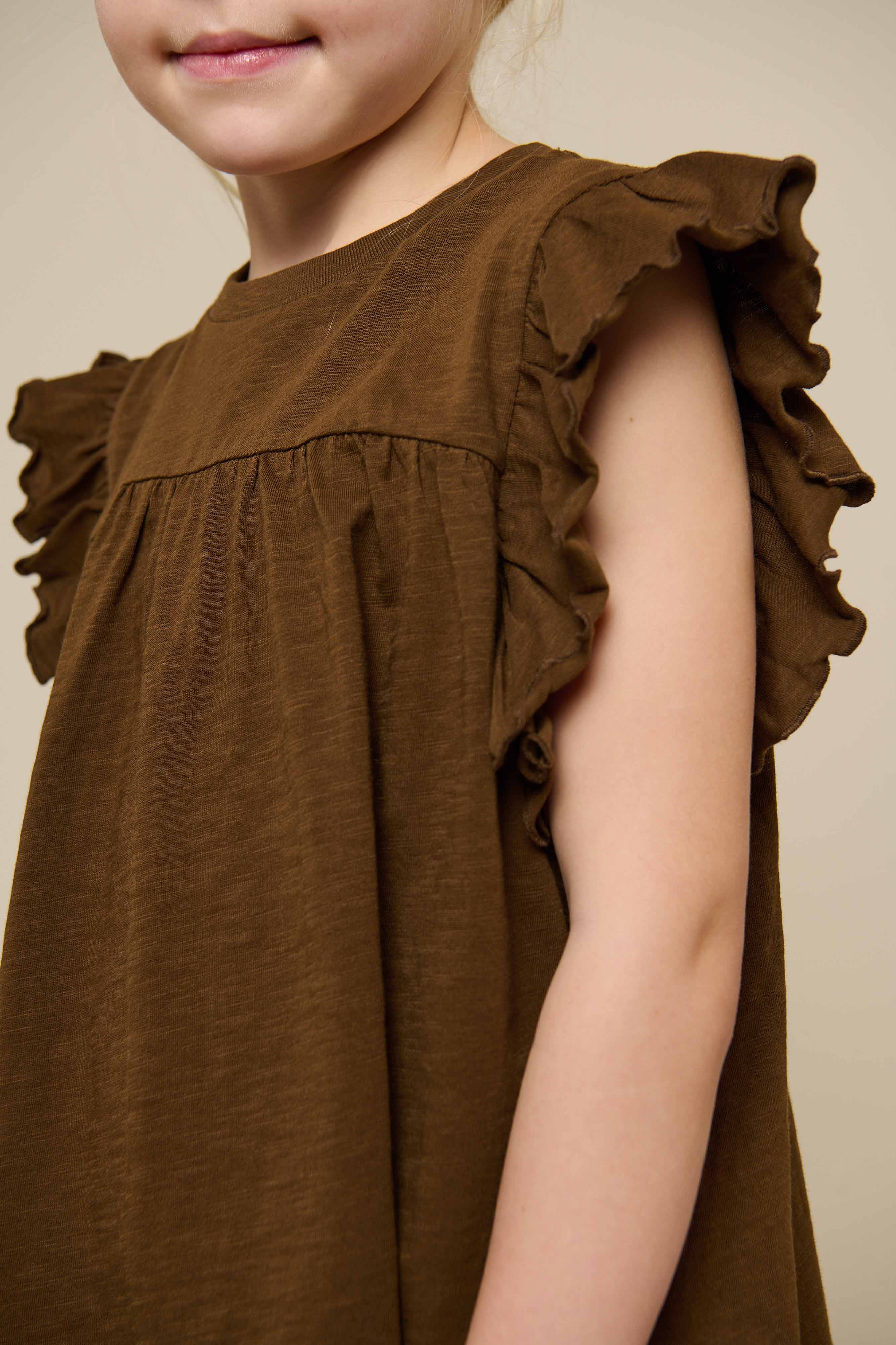 Jersey-Bluse - Tween - Dark Brown | 101333 Lucia - Image 5
