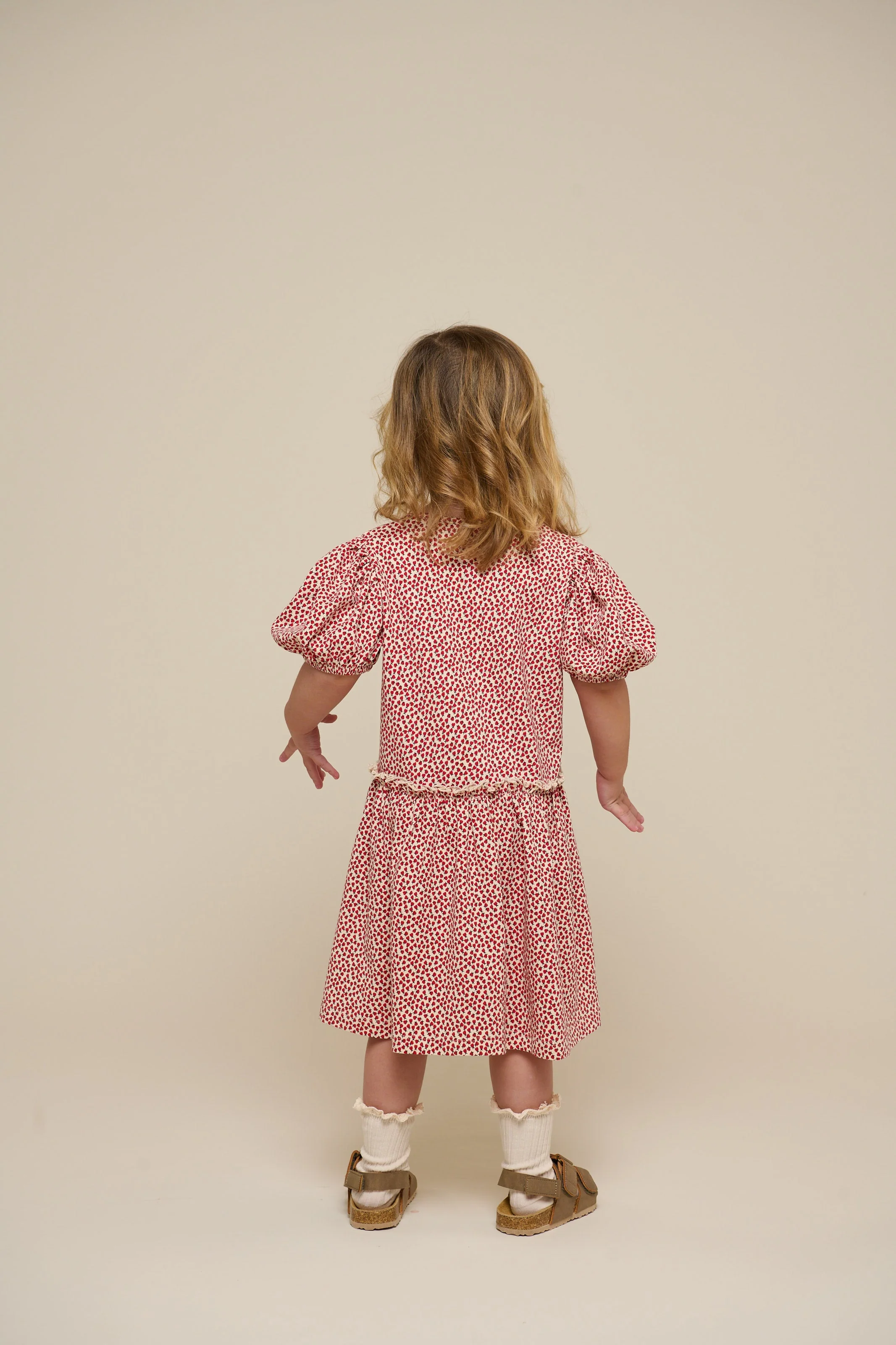 Jersey-Kleid - Kids - Cherry Red | 101225 Lea - Image 5