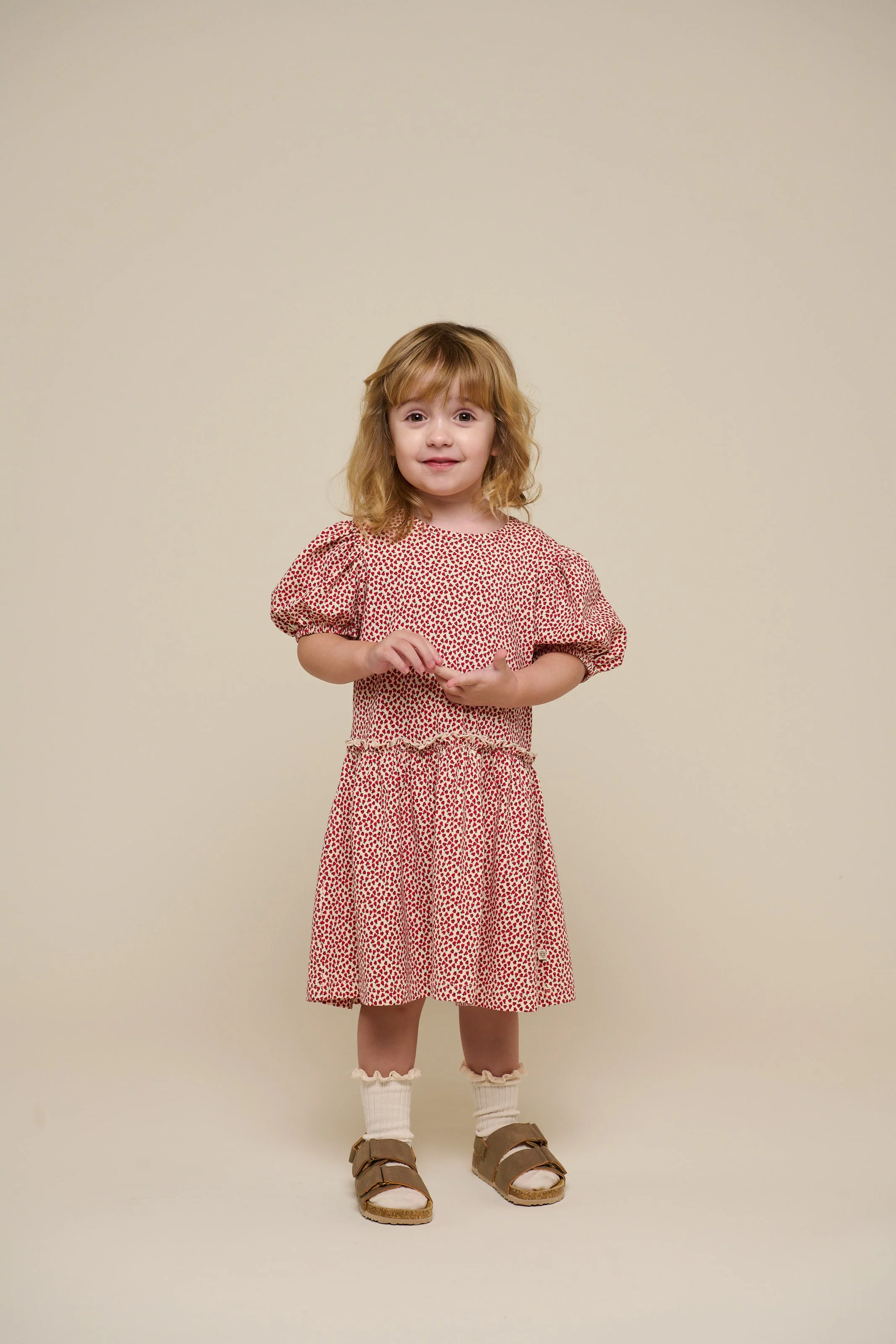 Jersey-Kleid - Kids - Cherry Red | 101225 Lea - Image 6