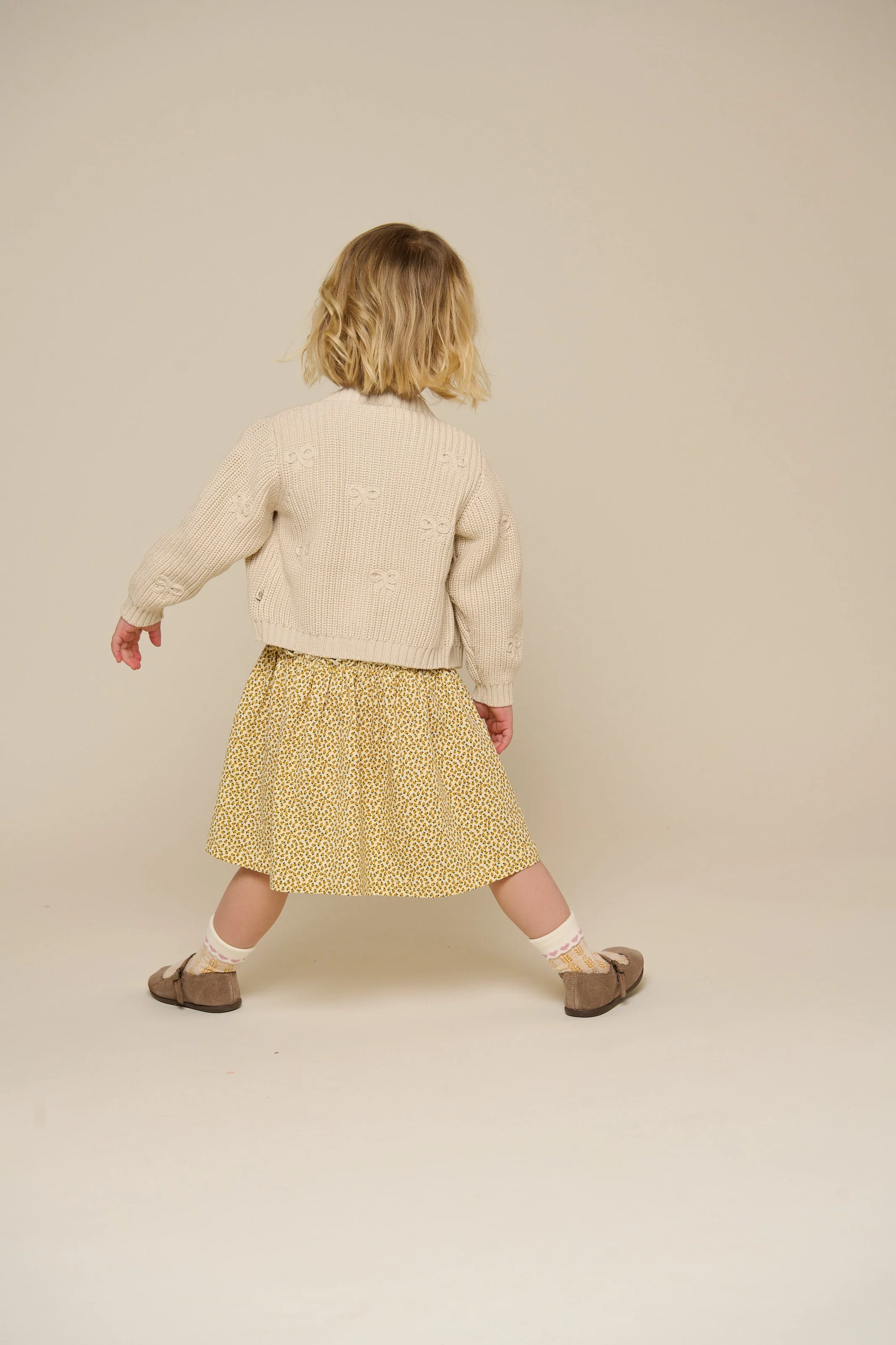Jersey-Kleid - Kids - Yellow | 101223 Lea - Image 6