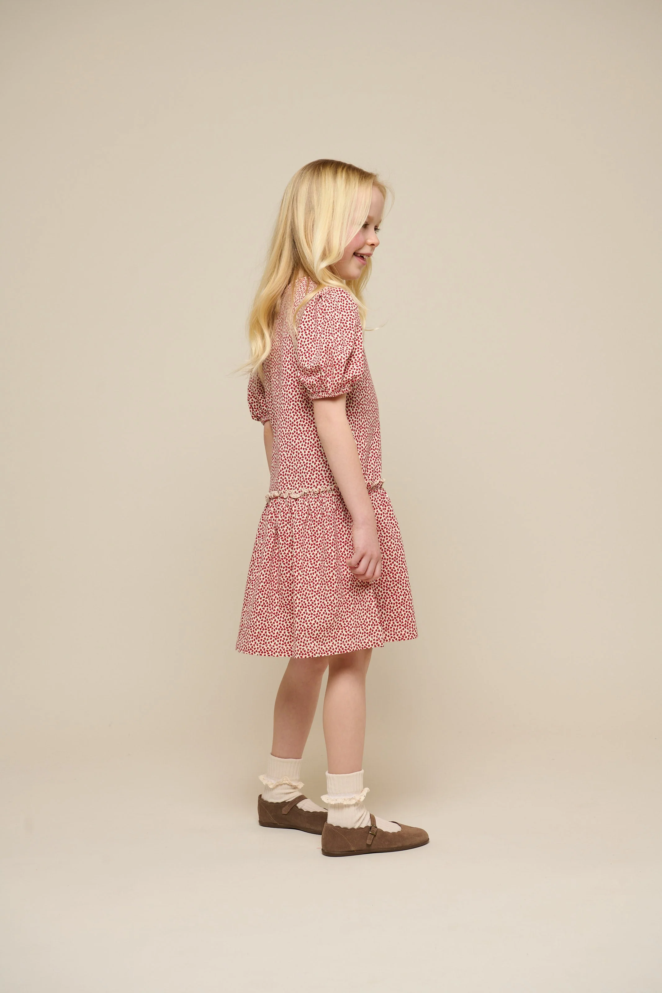 Jersey-Kleid - Tween - Cherry Red | 101226 Lea - Image 5