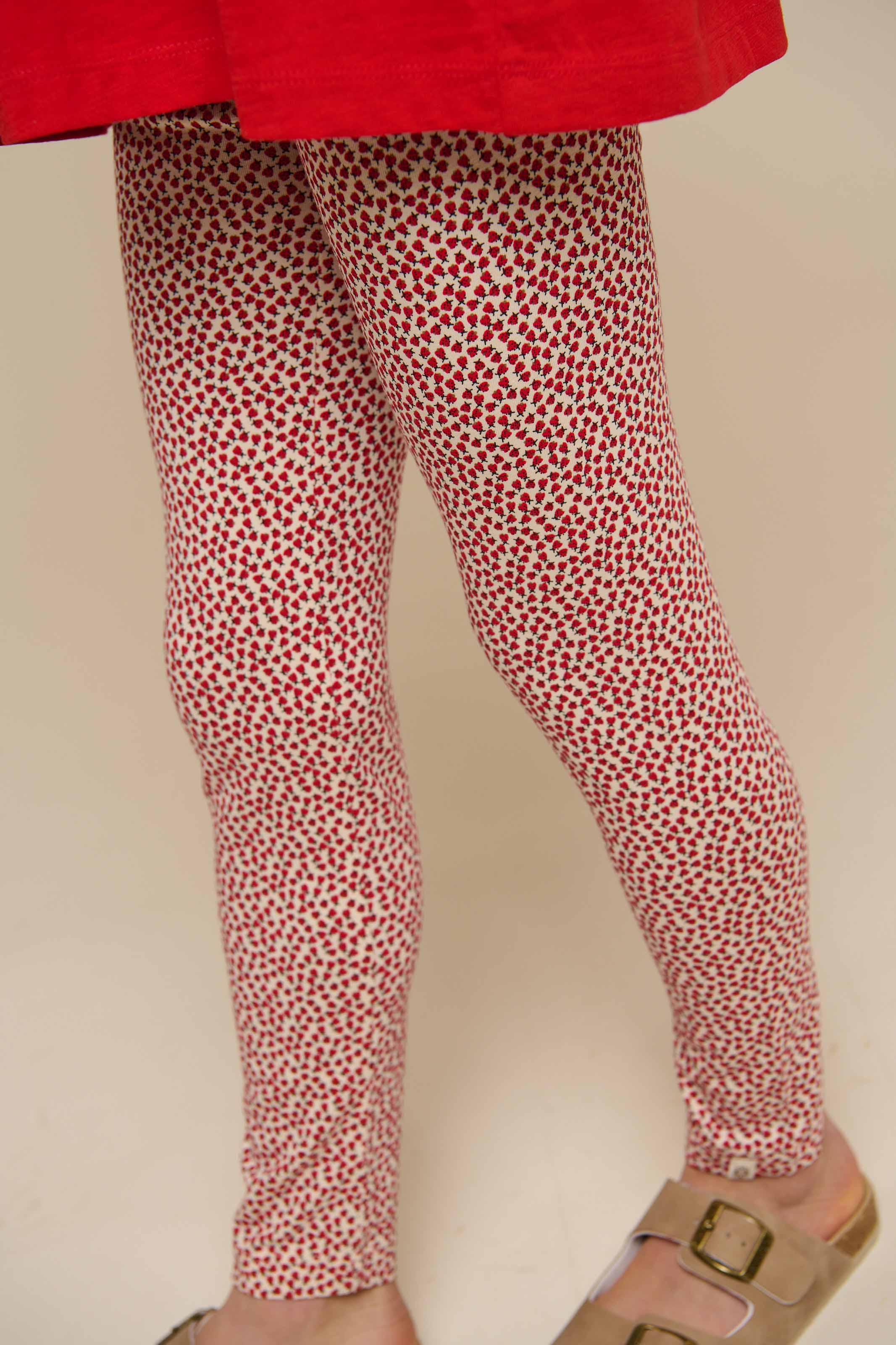 Jersey-Leggings - Tween - Cherry Red | 101230 Lea - Image 4
