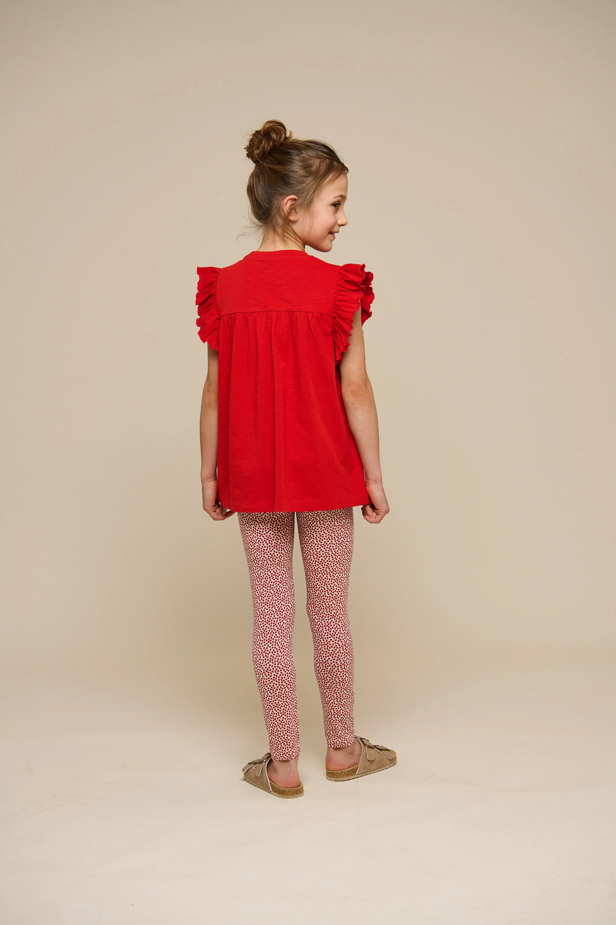 Jersey-Leggings - Tween - Cherry Red | 101230 Lea - Image 5