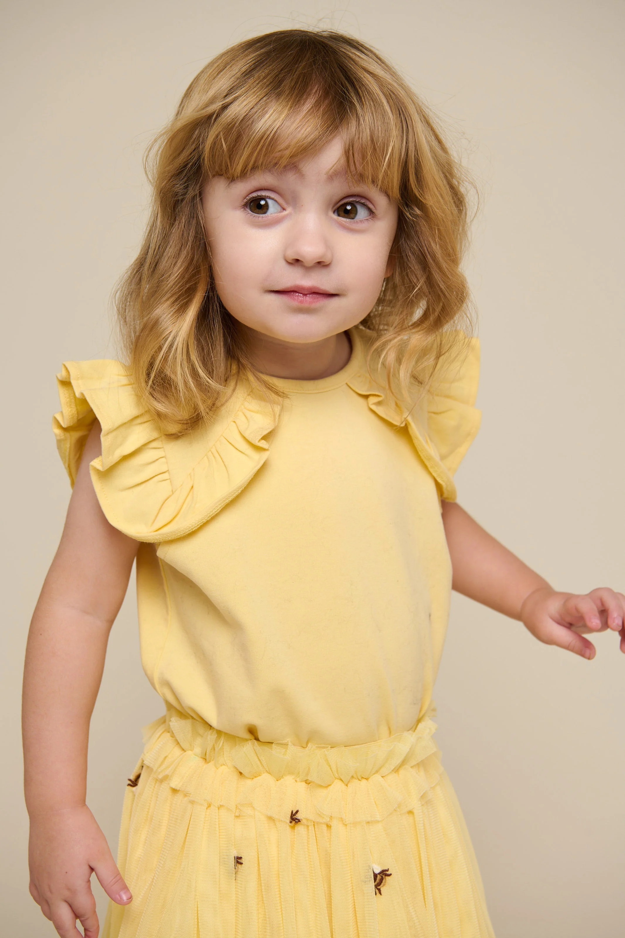 Jersey-Top mit Rüsche - Kids - Sunlight | 101265 Selma - Image 5