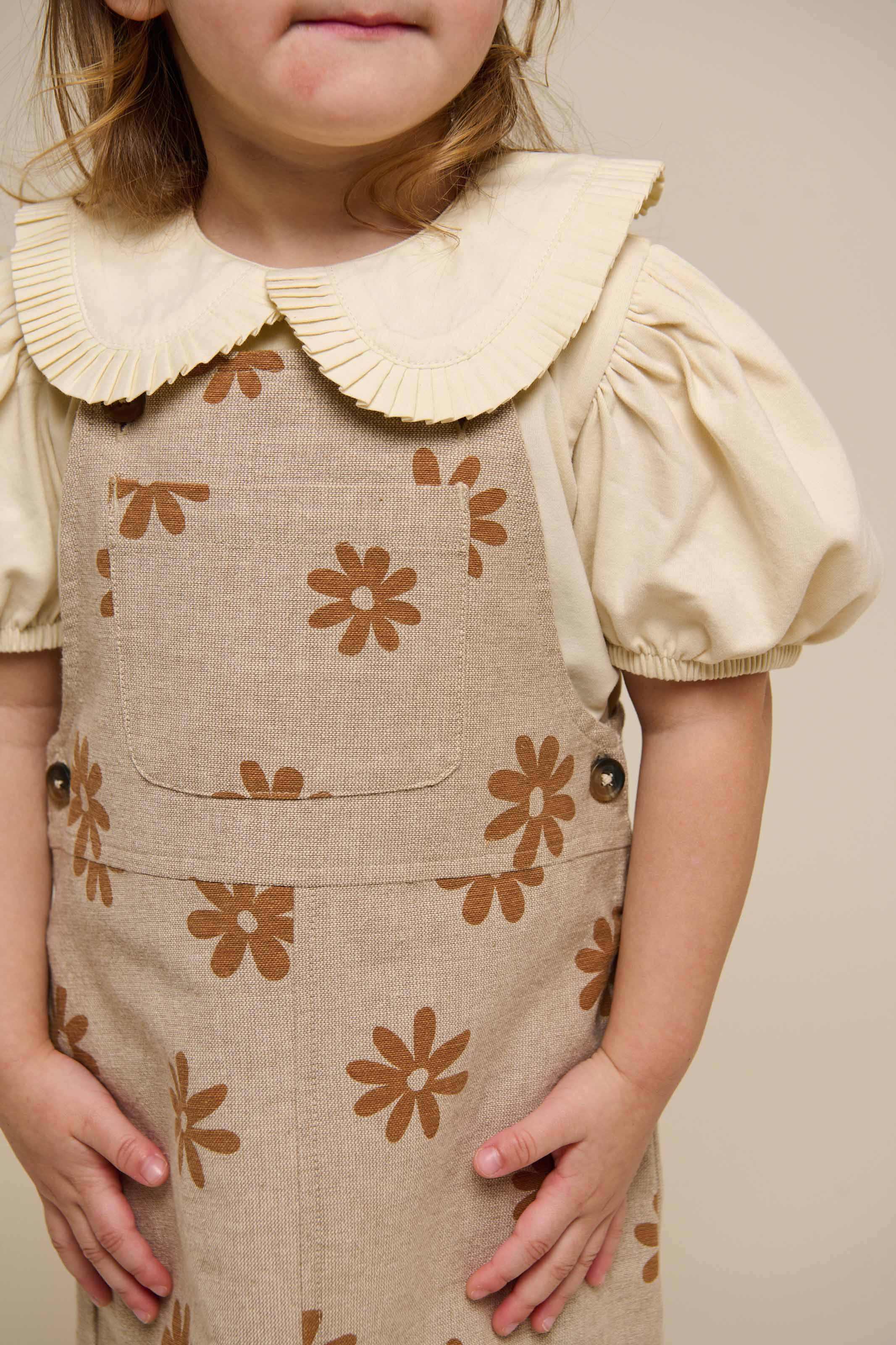 Jerseybluse mit Kragen - Kids - OffWhite | 101277 Nini - Image 4
