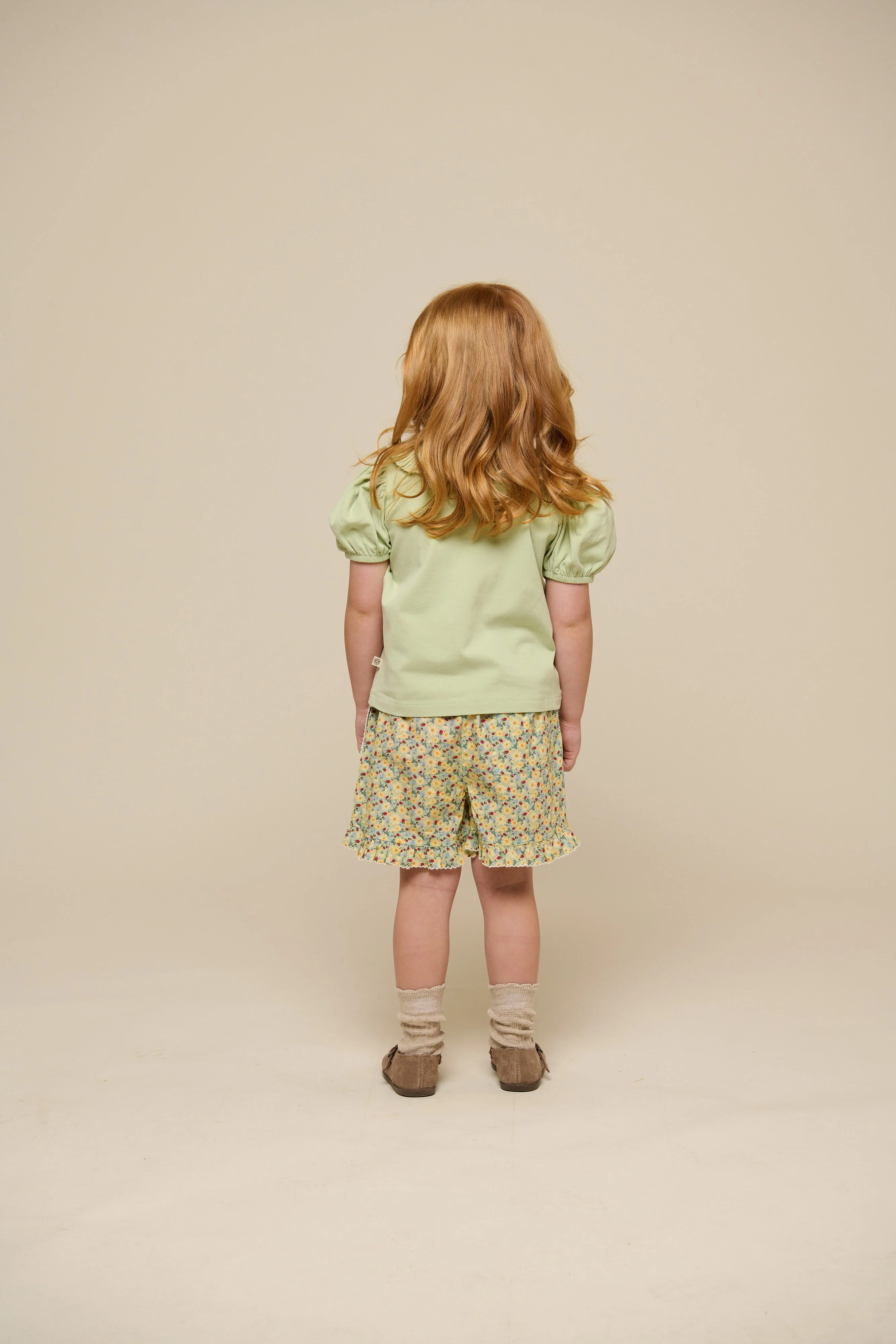 Jerseybluse mit Kragen - Kids - Powder Green | 101279 Nini - Image 4