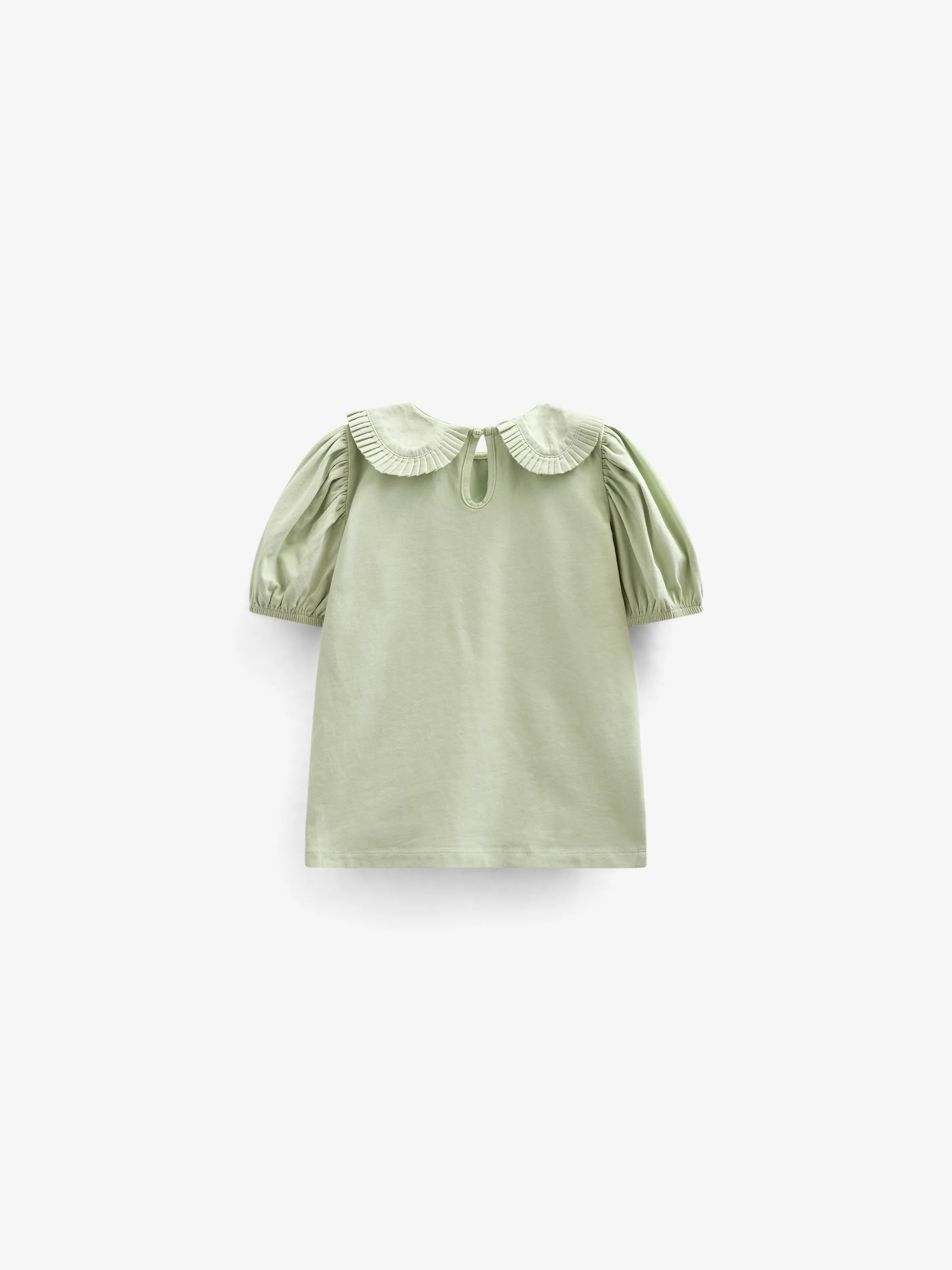 Jerseybluse mit Kragen - Tween - Powder Green | 101280 Nini - Image 3