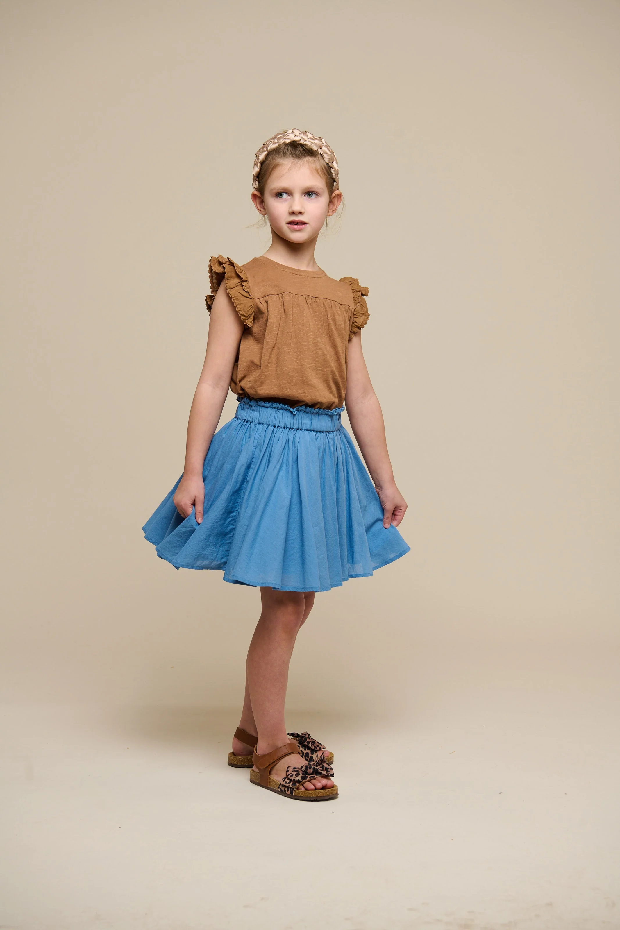 Jerseybluse mit Zick Zack Rüsche - Tween - Coconut | 101072 Gabriella - Image 2