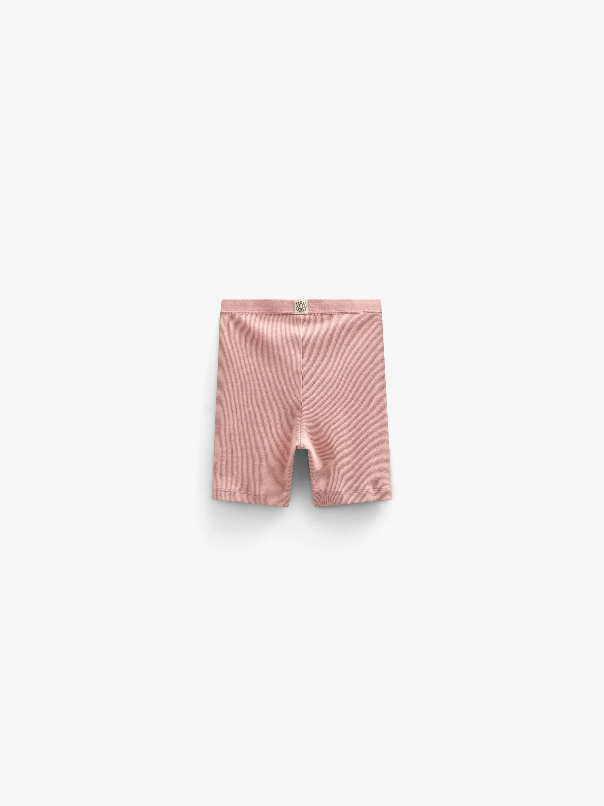 Kurze Shorts aus Modalripp - Kids - Rose Tan | 101314 Lottie - Image 3