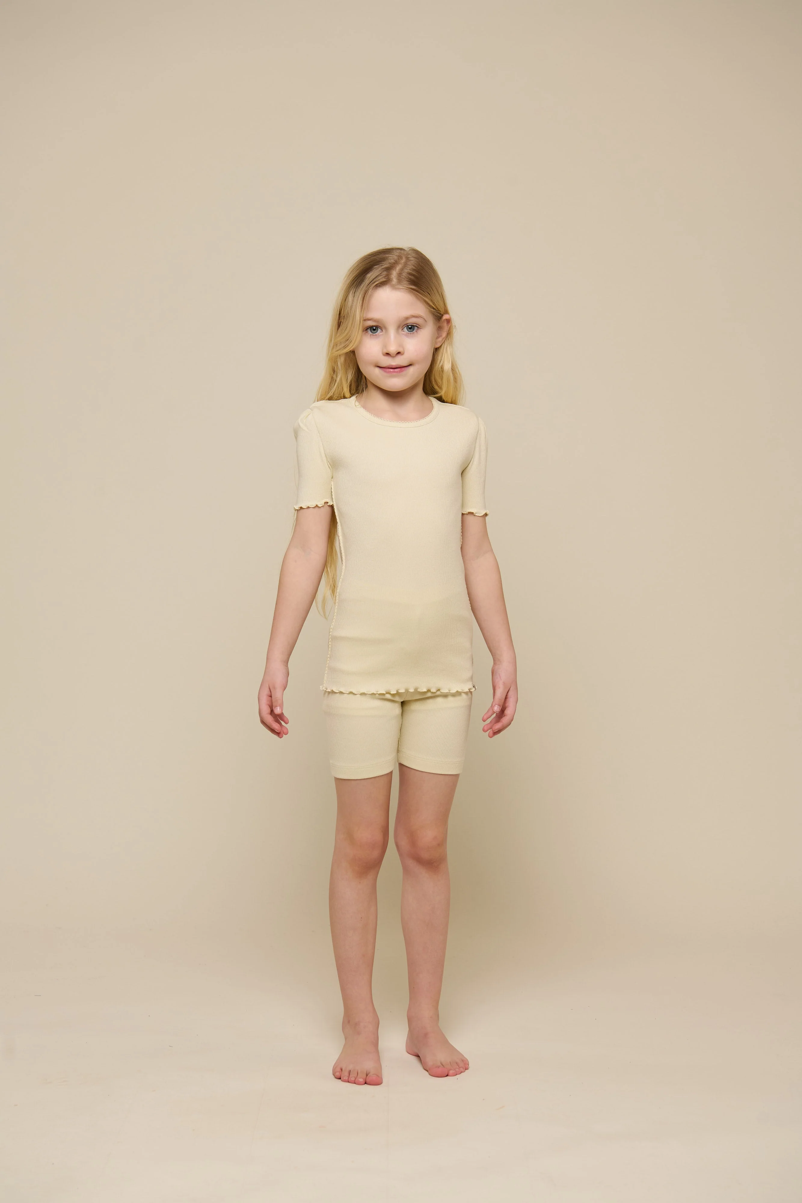 Kurze Shorts aus Modalripp - Tween - OffWhite | 101321 Lottie - Image 2