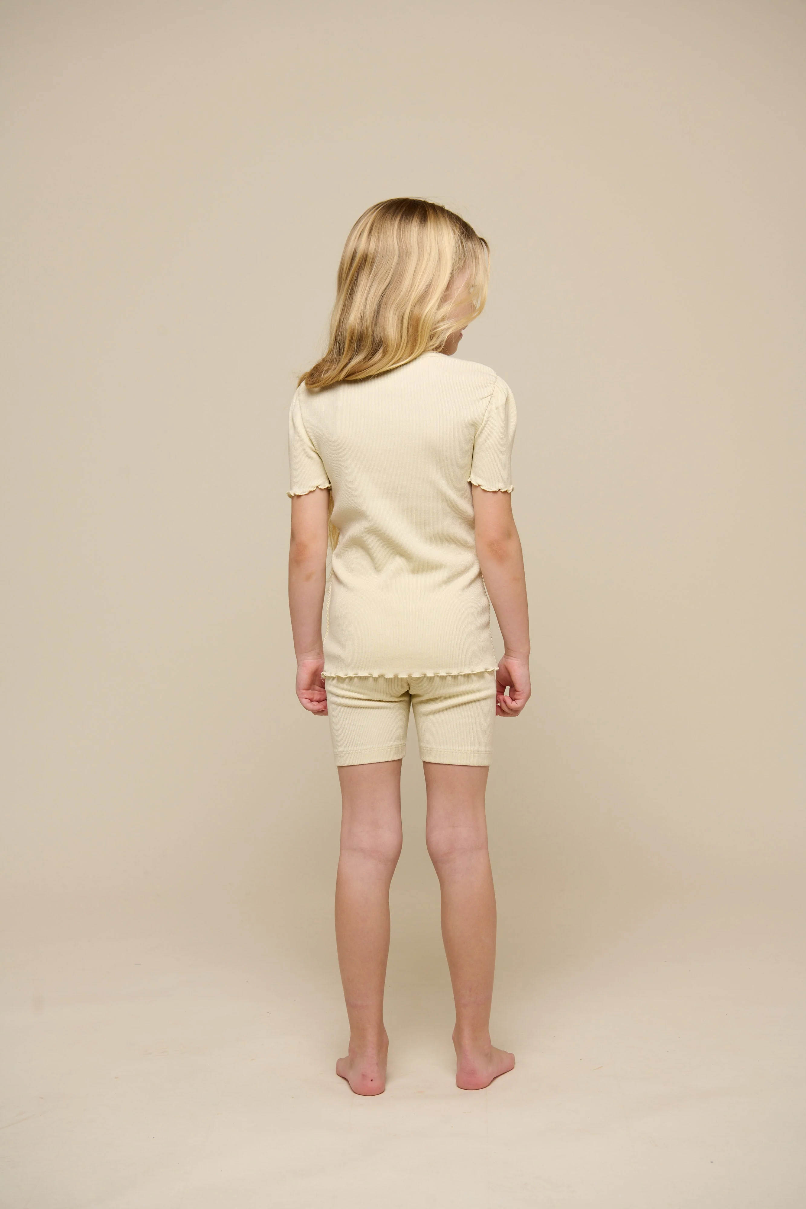 Kurze Shorts aus Modalripp - Tween - OffWhite | 101321 Lottie - Image 4