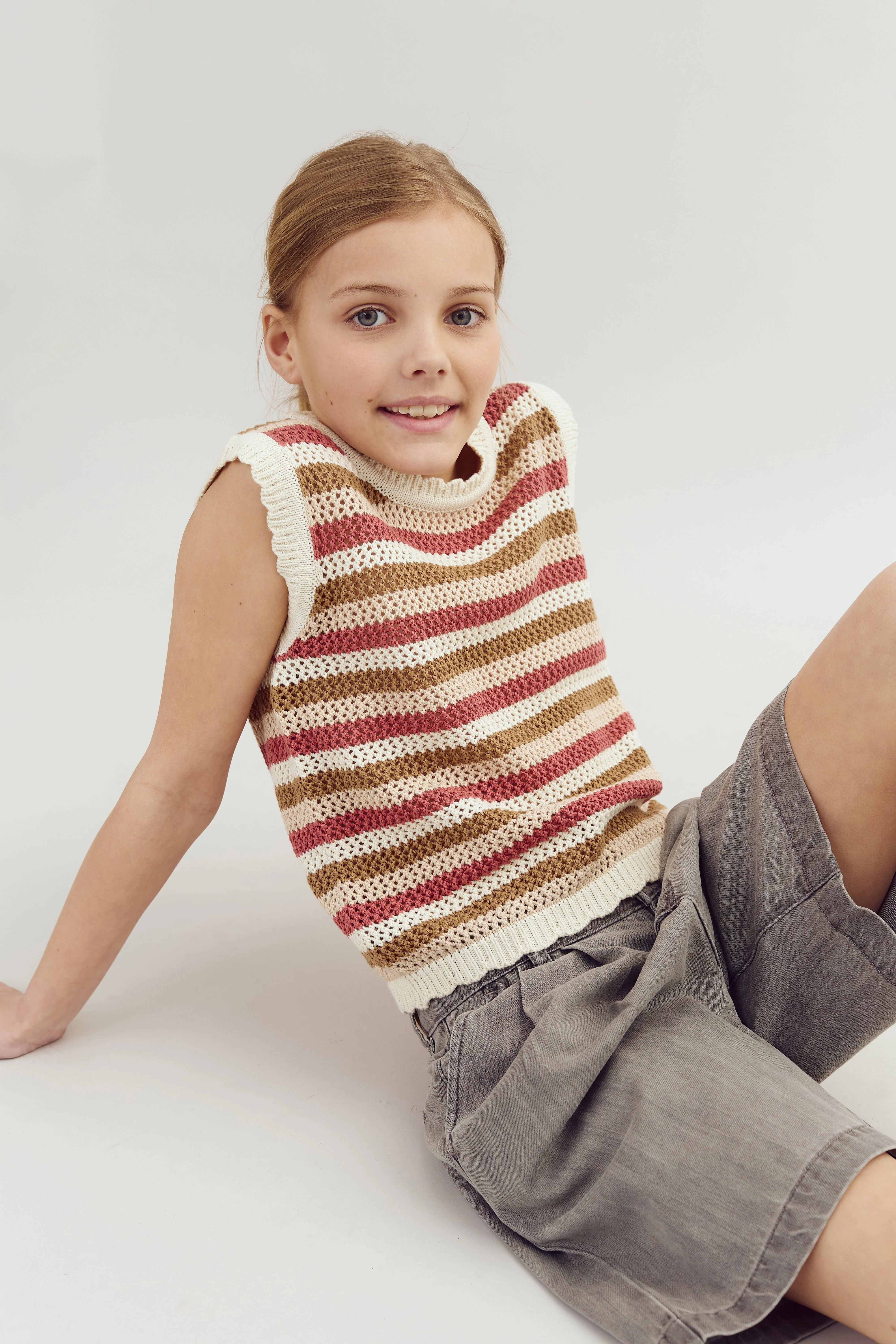 Jeansshorts - Tween - Grey Denim | 100102 Lea - Image 4