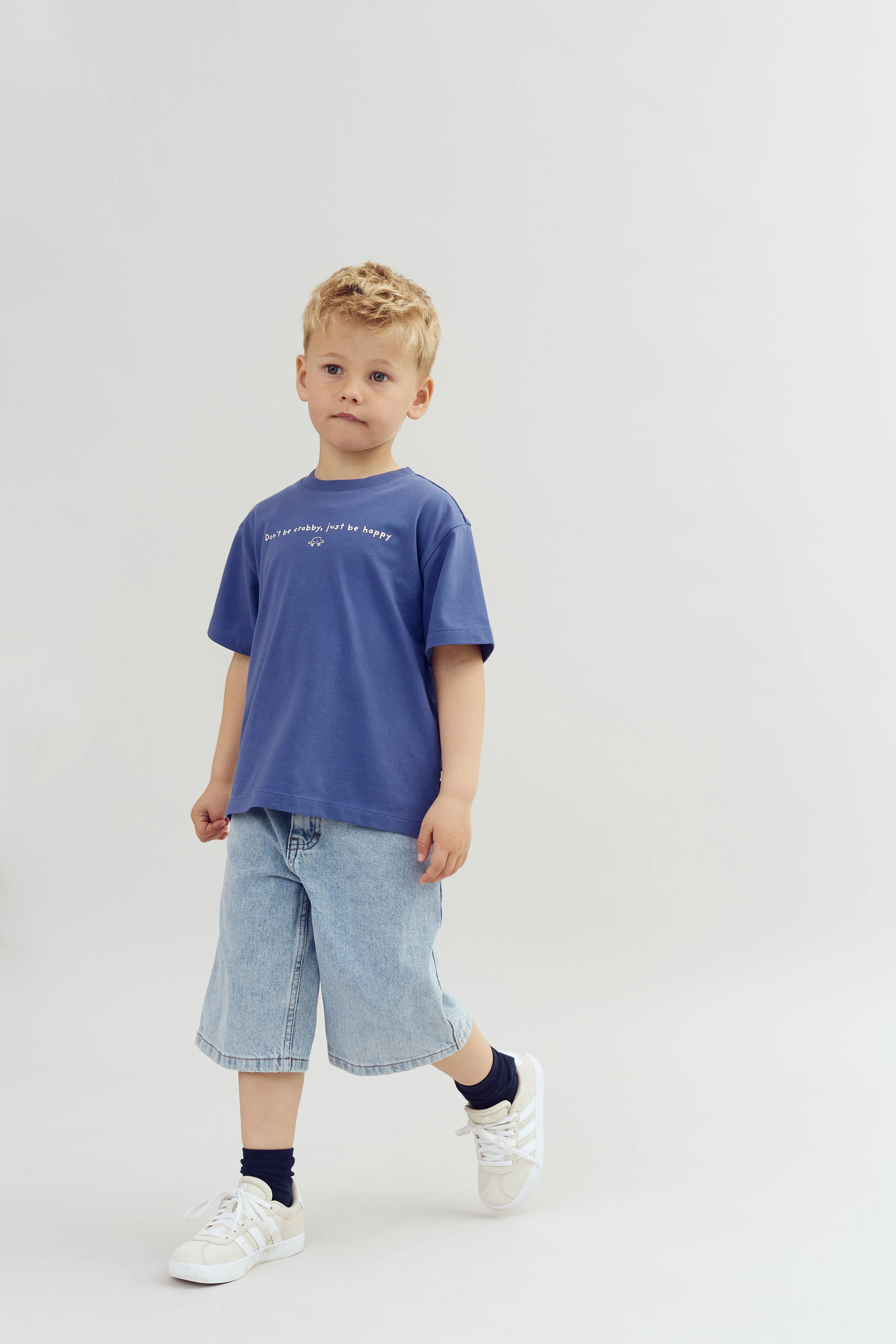 Lange Jeansshorts - Light Blue Denim | 100105 Storm - Image 2