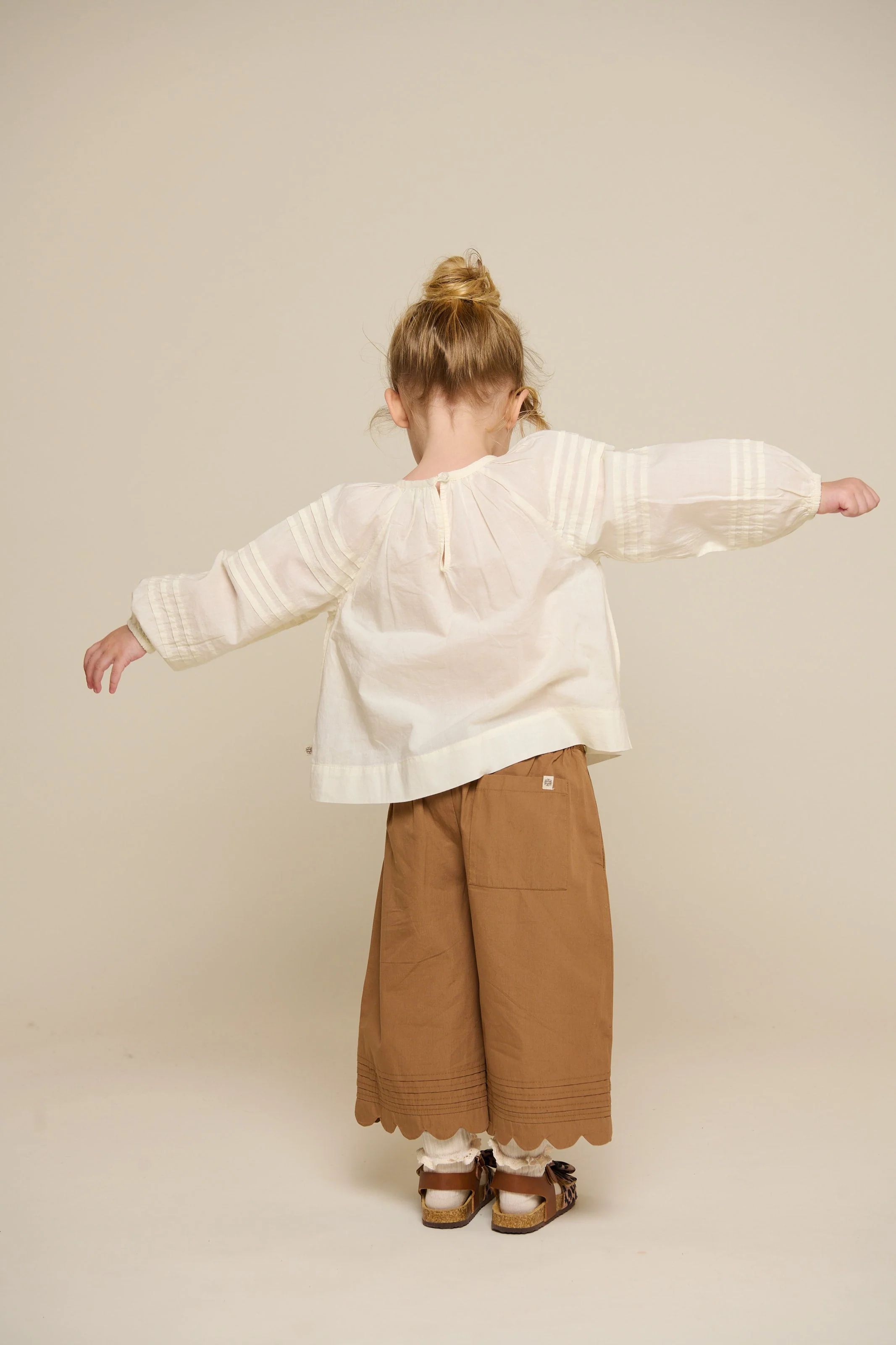 Langärmelige Bluse - Kids - Offwhite | 100988 Willa - Image 7
