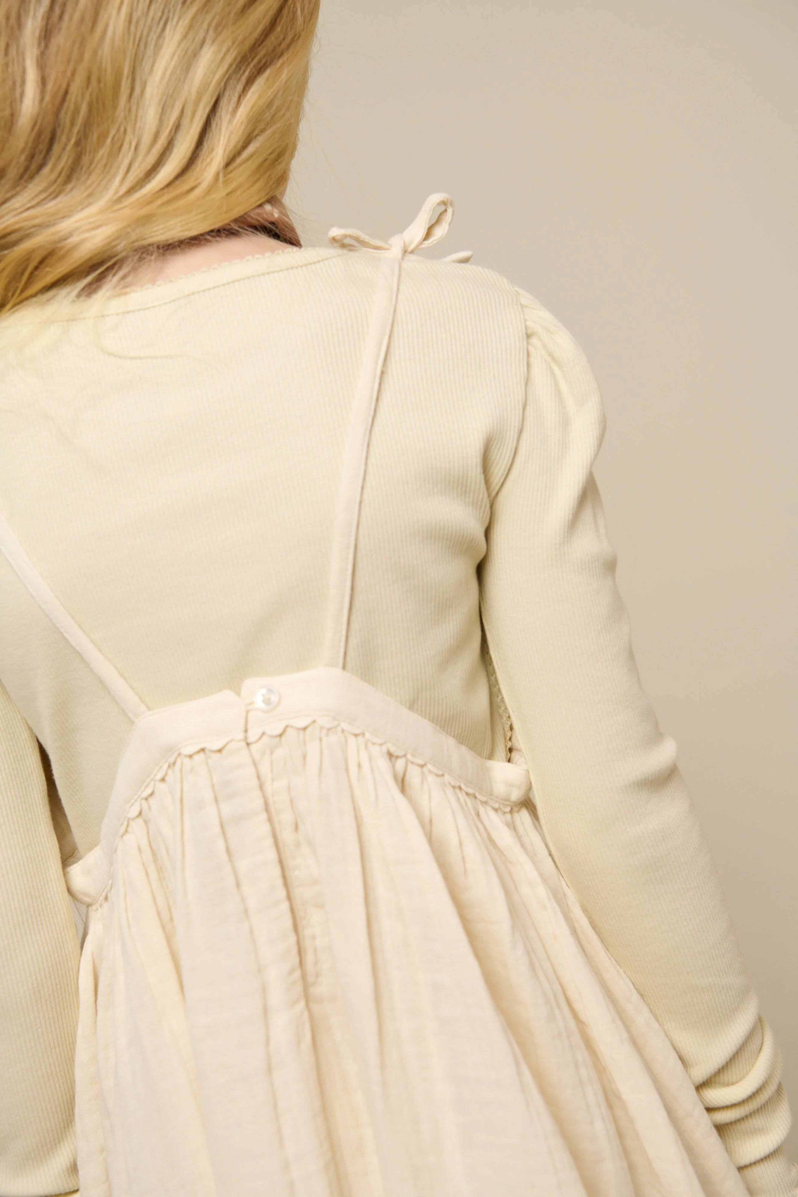 LangÀrmeliges T-Shirt aus Modalripp - Tween - OffWhite | 101313 Lottie - Image 4