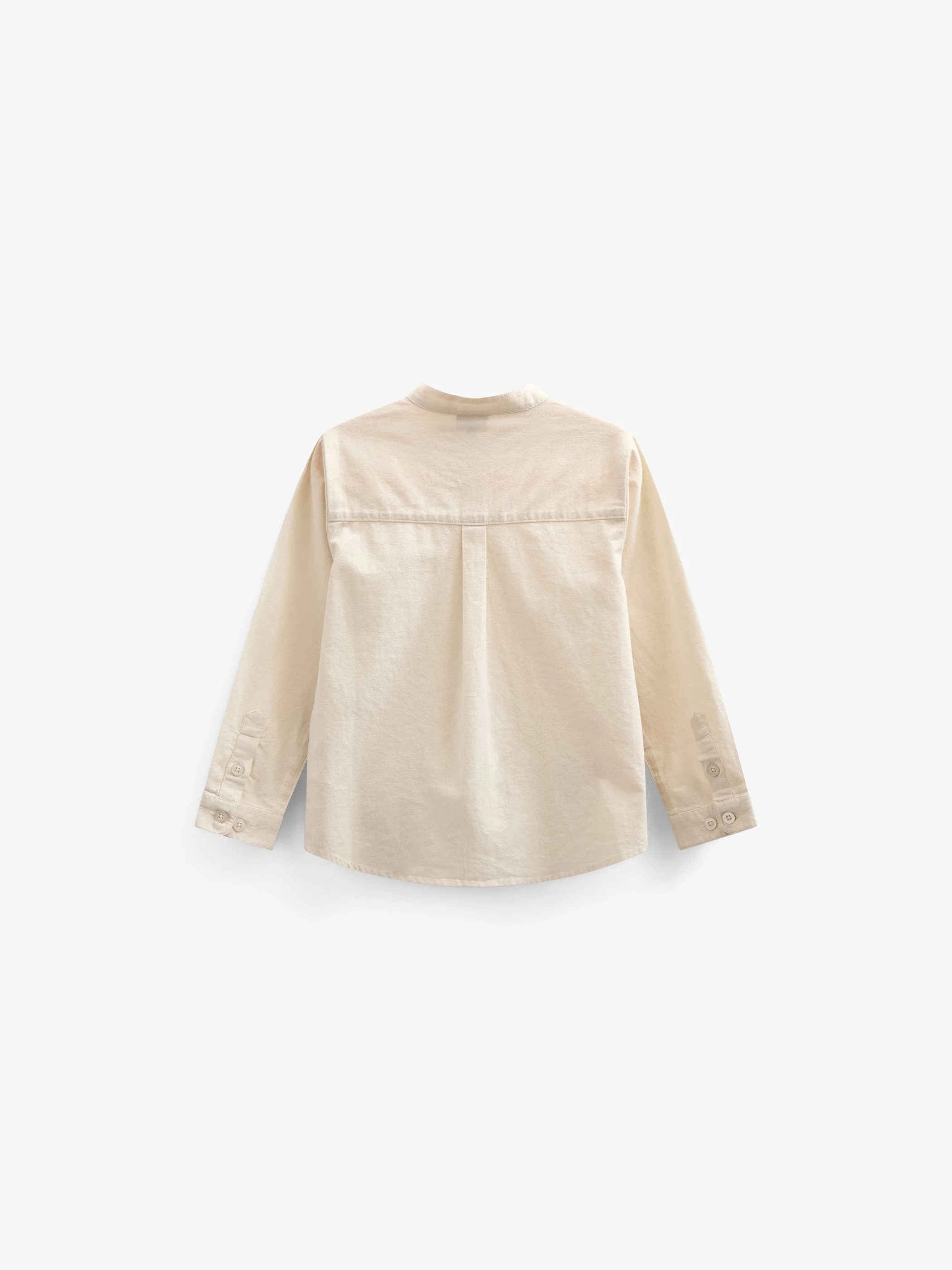 Leinenmix Hemd mit Stehkragen - Tween - Offwhite | 101202 Lucca - Image 3