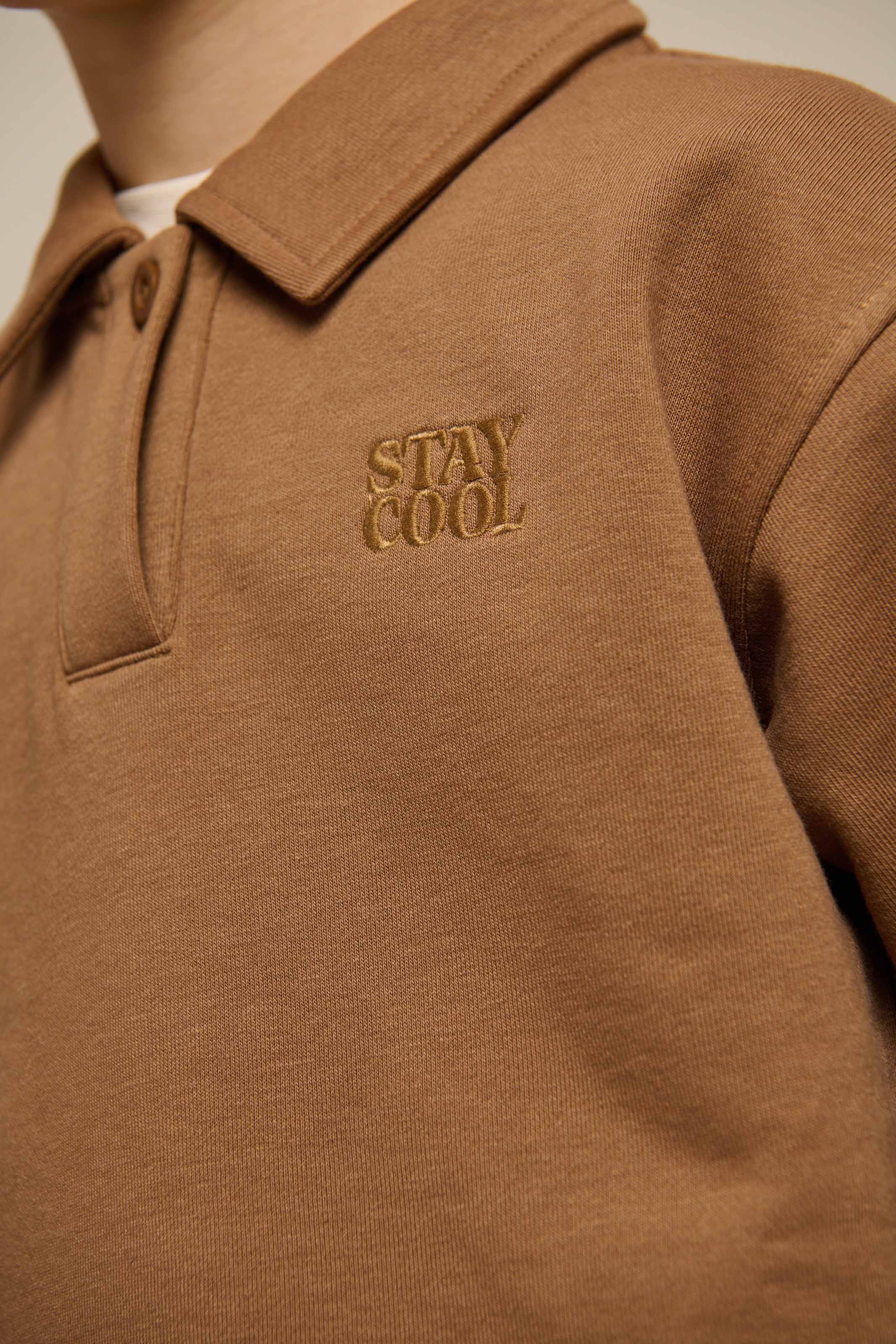 Polo-Sweatshirt - Tween - Coconut | 101256 Carter - Image 4
