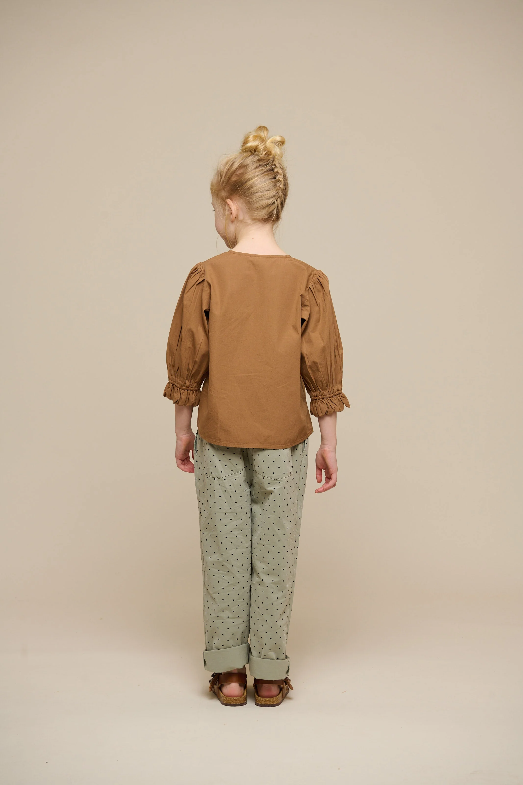 Popelinebluse mit Muschelkante - Tween - Coconut | 101077 Joy - Image 5