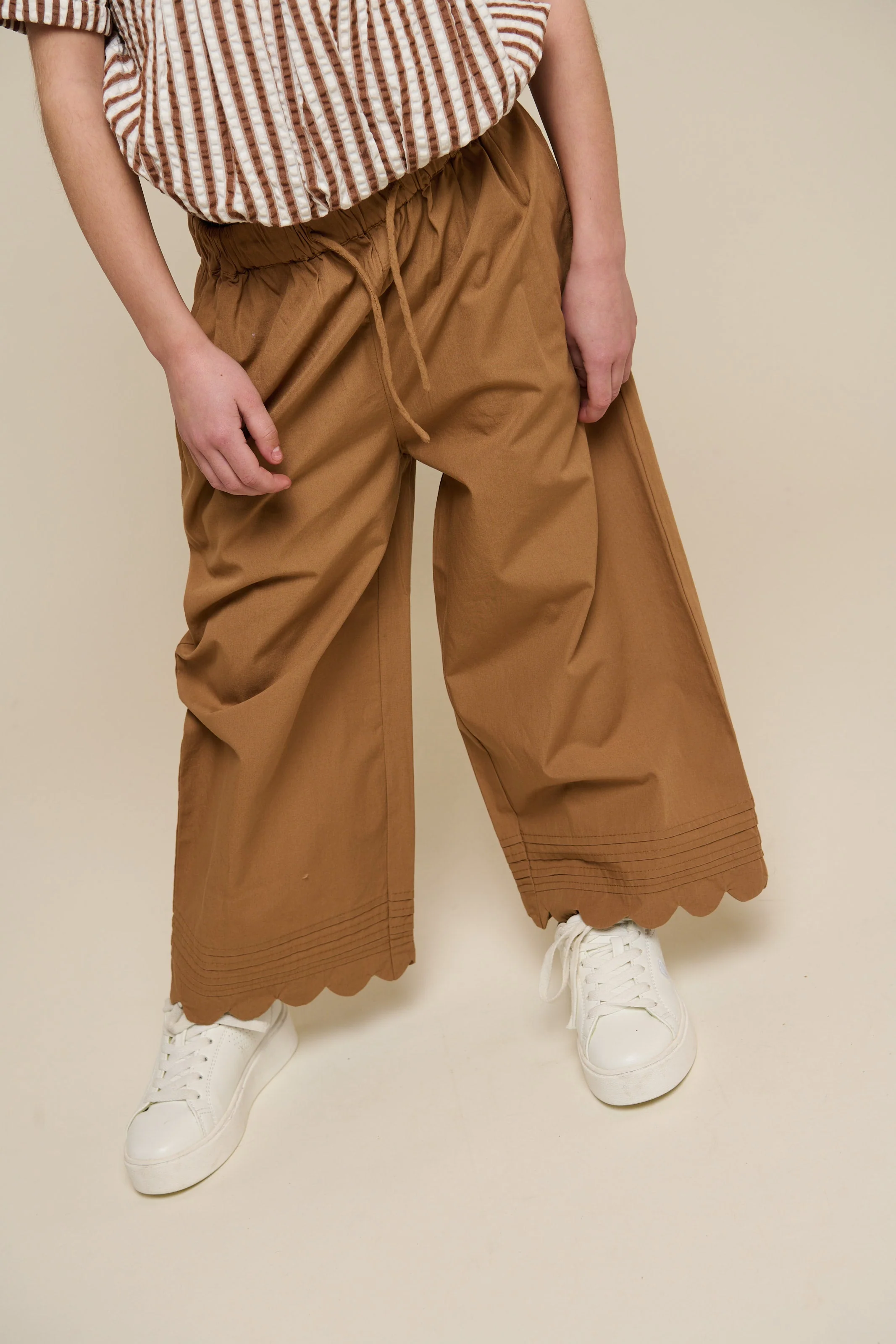 Popelinehose mit Muschelkante - Tween - Coconut | 101079 Joy - Image 5