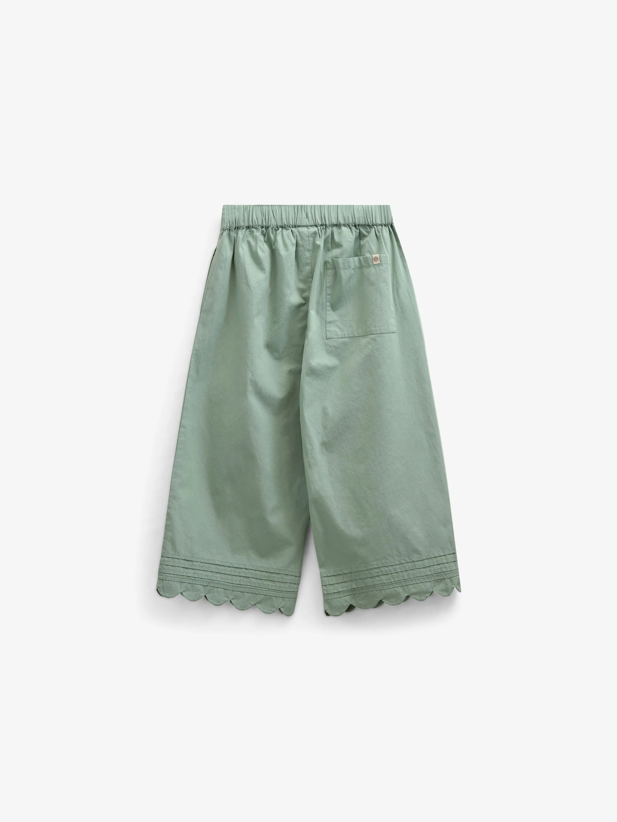 Popelinehose mit Muschelkante - Tween - Dusty Green | 101080 Joy - Image 3