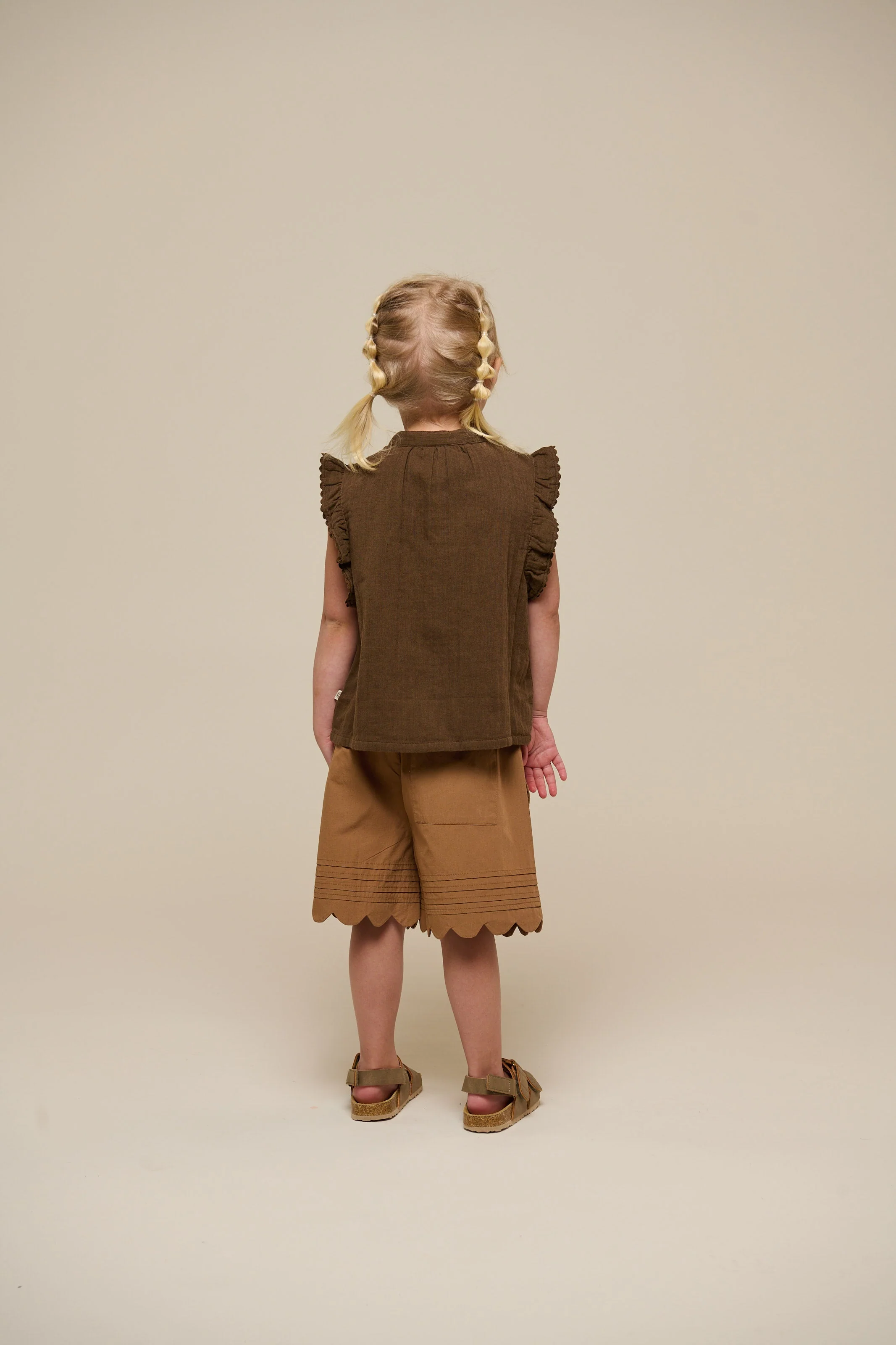 Popelineshorts mit Muschelkante - Kids - Coconut | 101044 Joy - Image 5