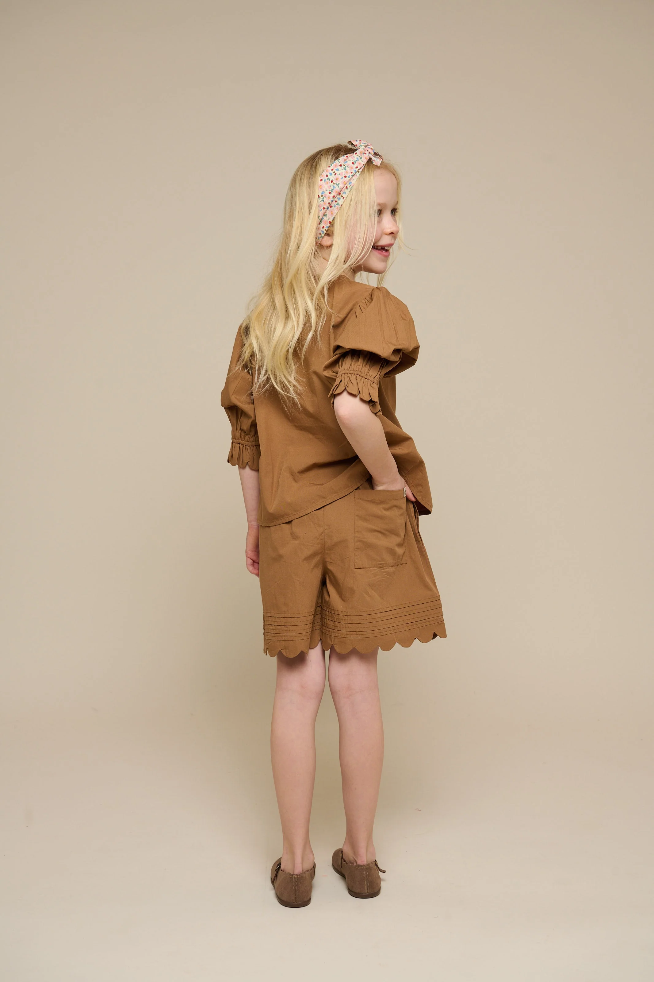 Popelineshorts mit Muschelkante - Tween - Coconut | 101075 Joy - Image 5