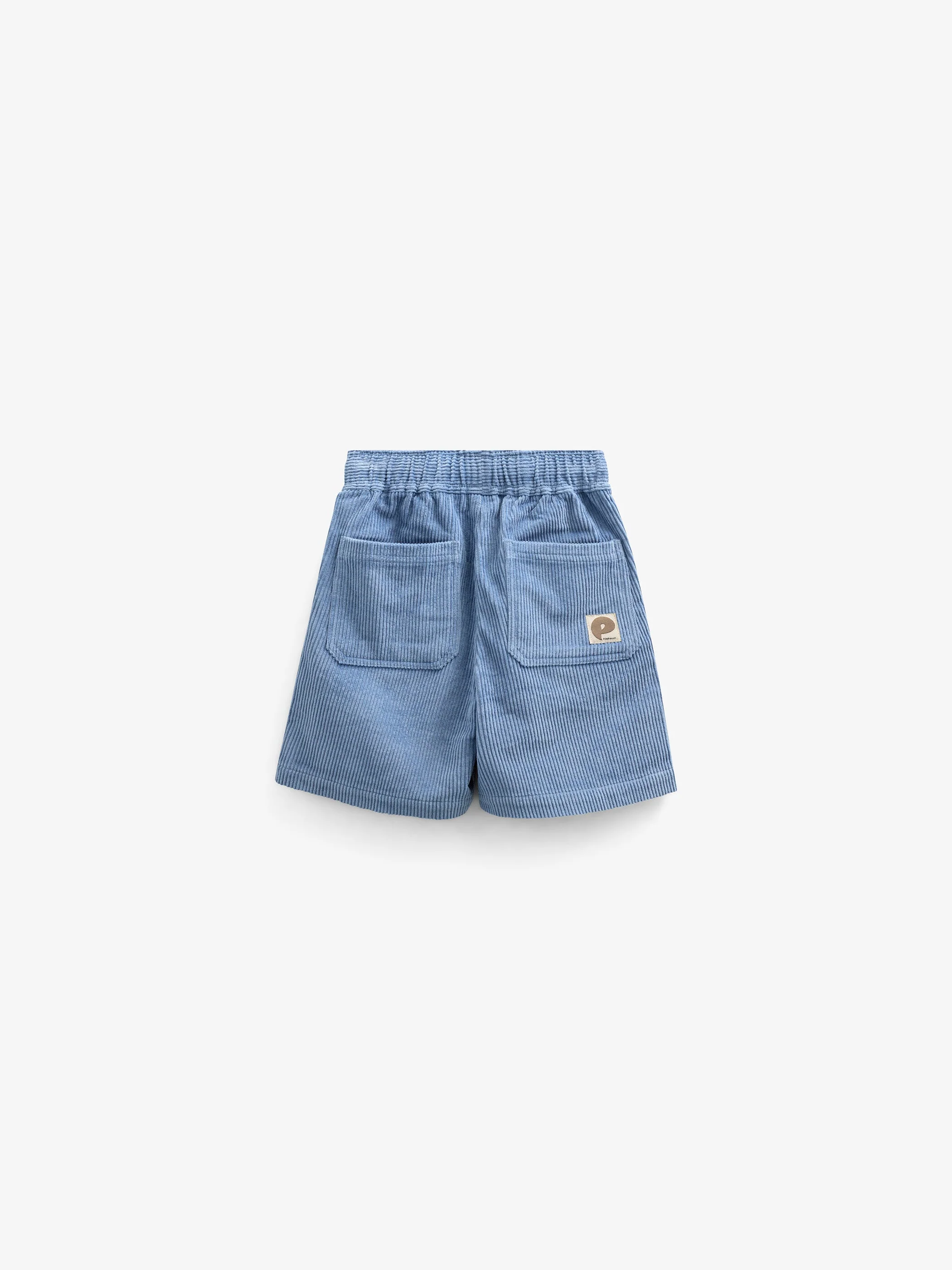 Pull-On Cord Shorts - Tween - Dusty Blue | 101101 Tobias - Image 3