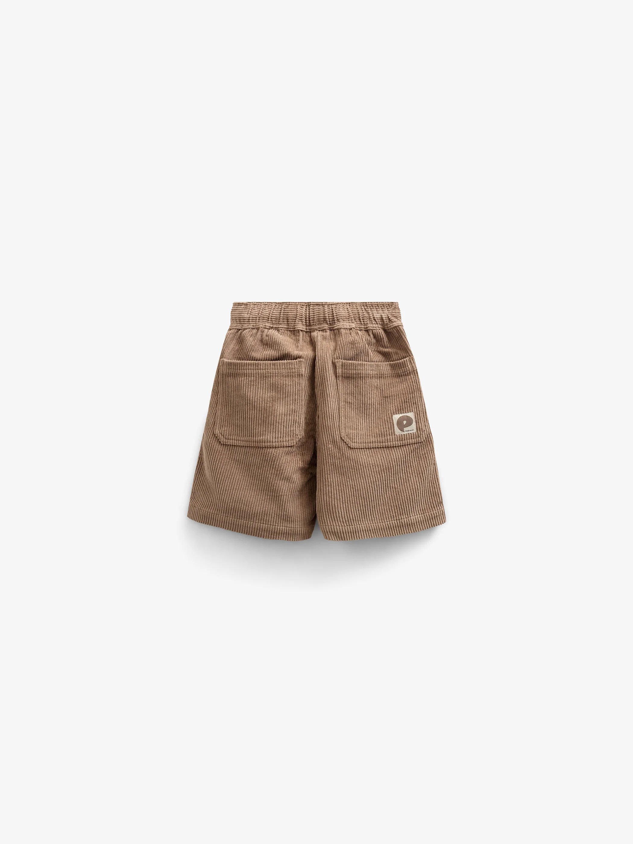Pull-On Cord Shorts - Tween - Khaki | 101103 Tobias - Image 3
