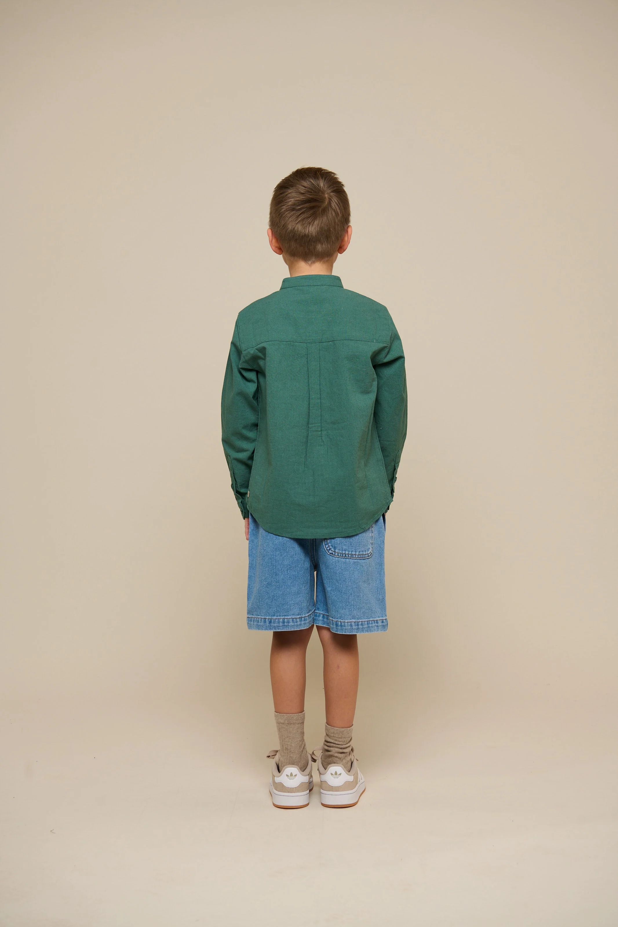 Pull-on Denim Shorts - Tween - Light Blue Denim | 101027 Gavin - Image 5