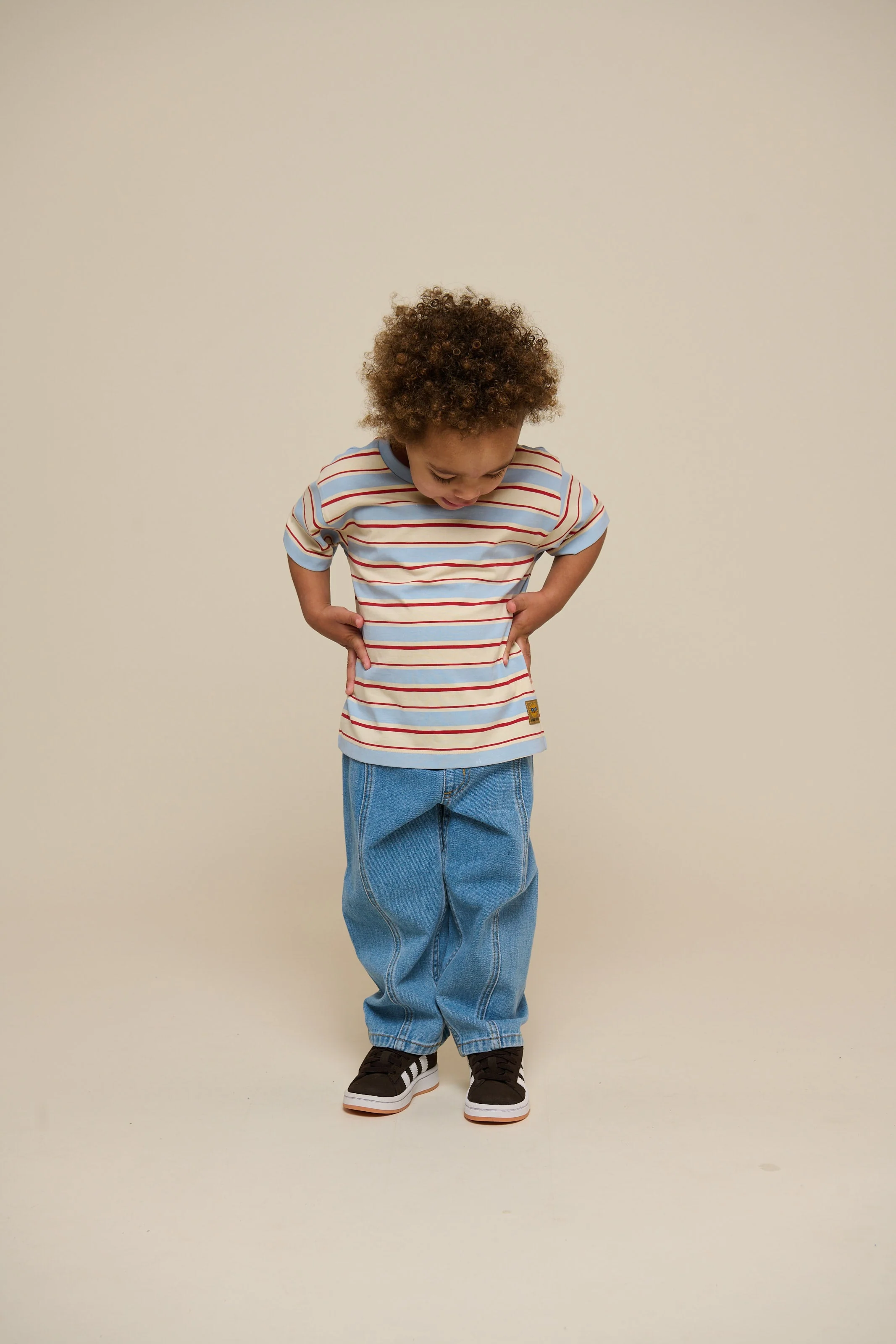 Pull-On Jeans - Kids - Light Blue Denim | 101024 Gavin - Image 4