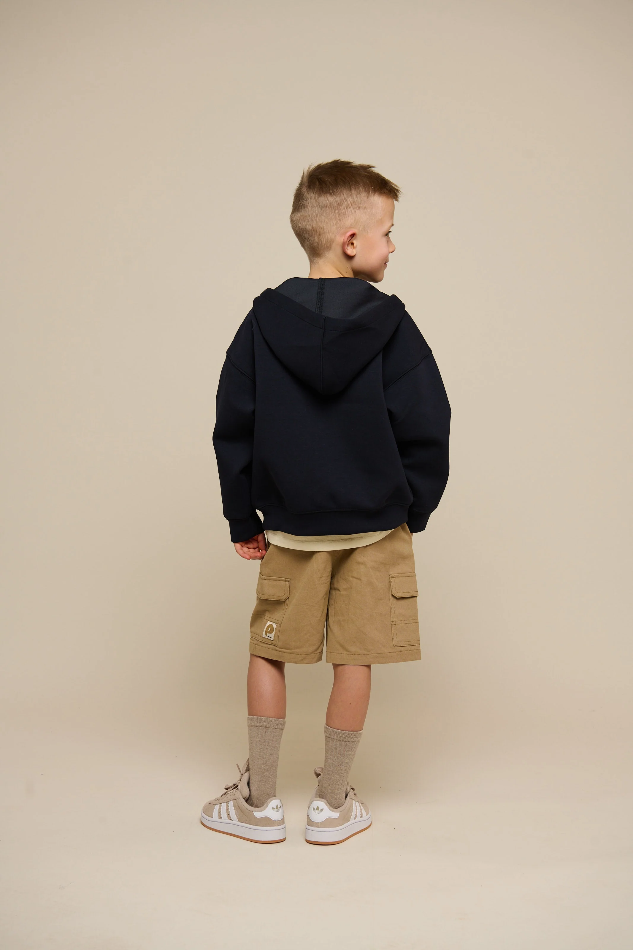 Scuba Hoodie mit Reißverschluss - Tween - Dark Navy | 100640 Liam - Image 6