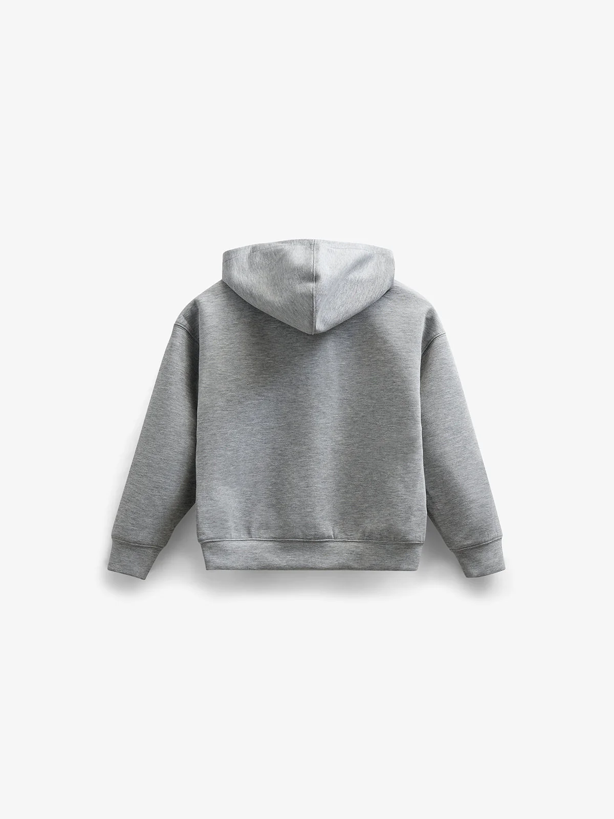 Scuba Hoodie mit Reißverschluss - Tween - Grey Melange | 100641 Liam - Image 3