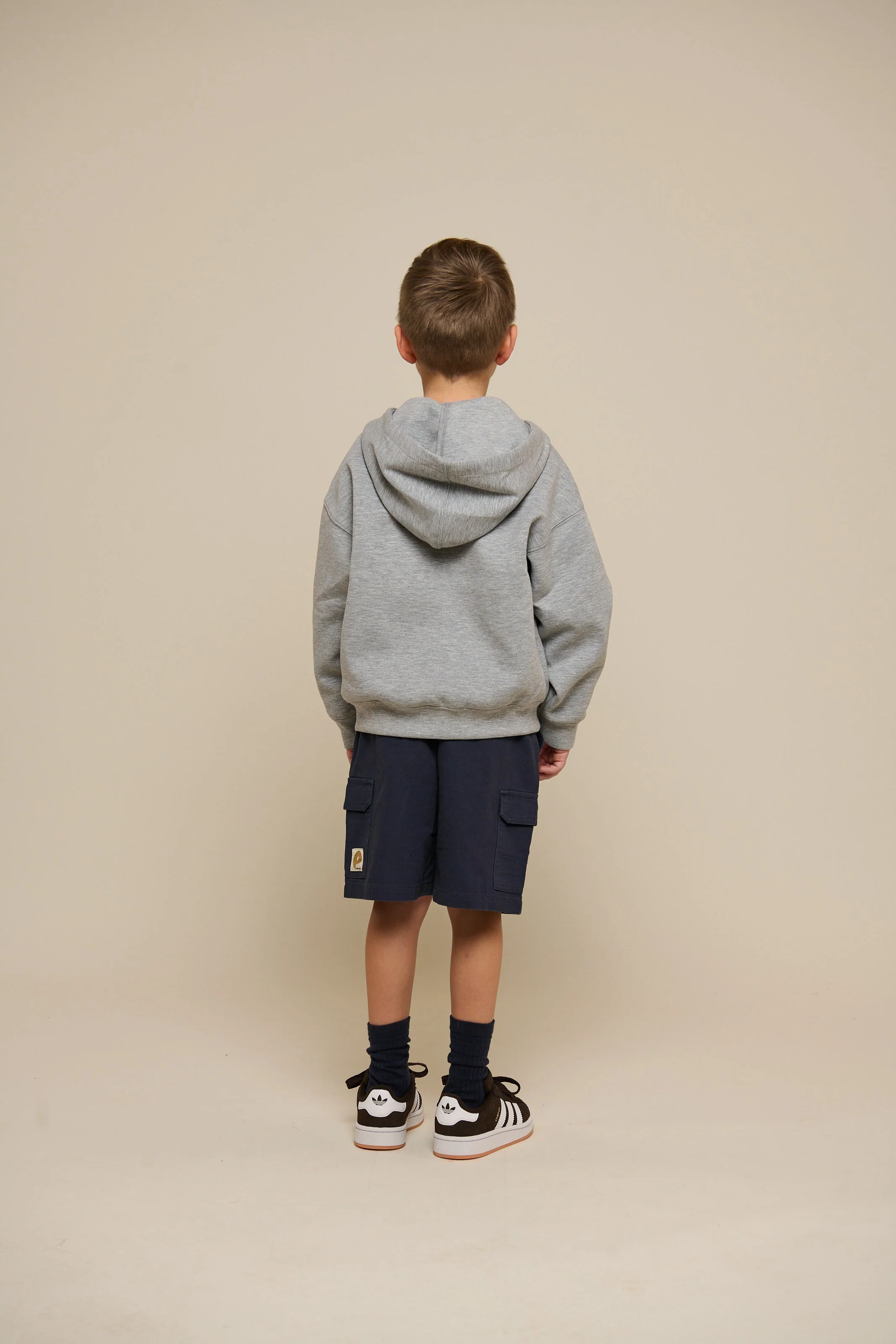 Scuba Hoodie mit Reißverschluss - Tween - Grey Melange | 100641 Liam - Image 5