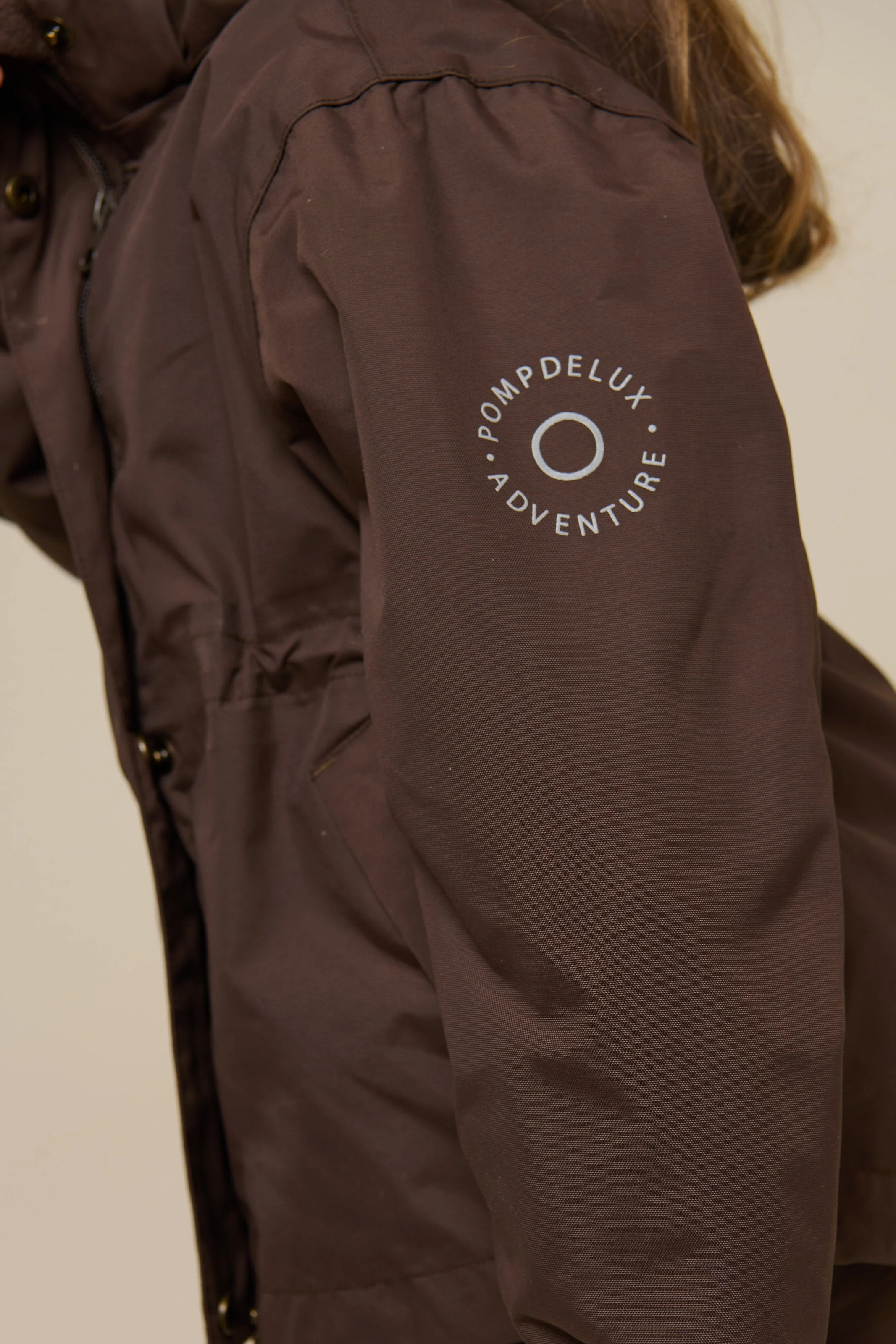 Shell Jacke mit Kordelzug - Kids - Chocolate | 100497 Lucy - Image 6