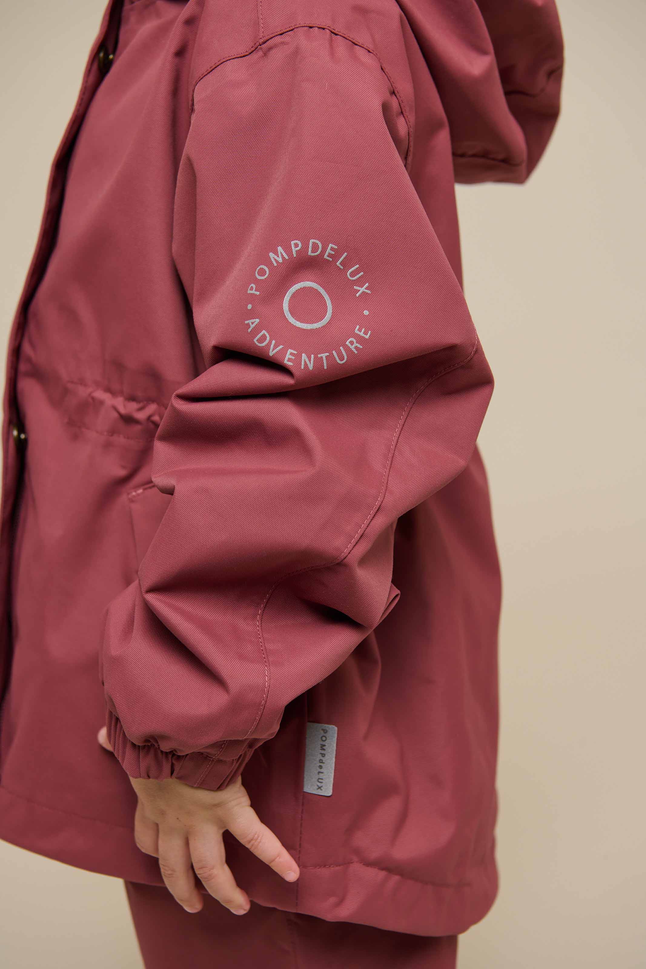 Shell Jacke mit Kordelzug - Kids - Vintage Red | 100495 Lucy - Image 6