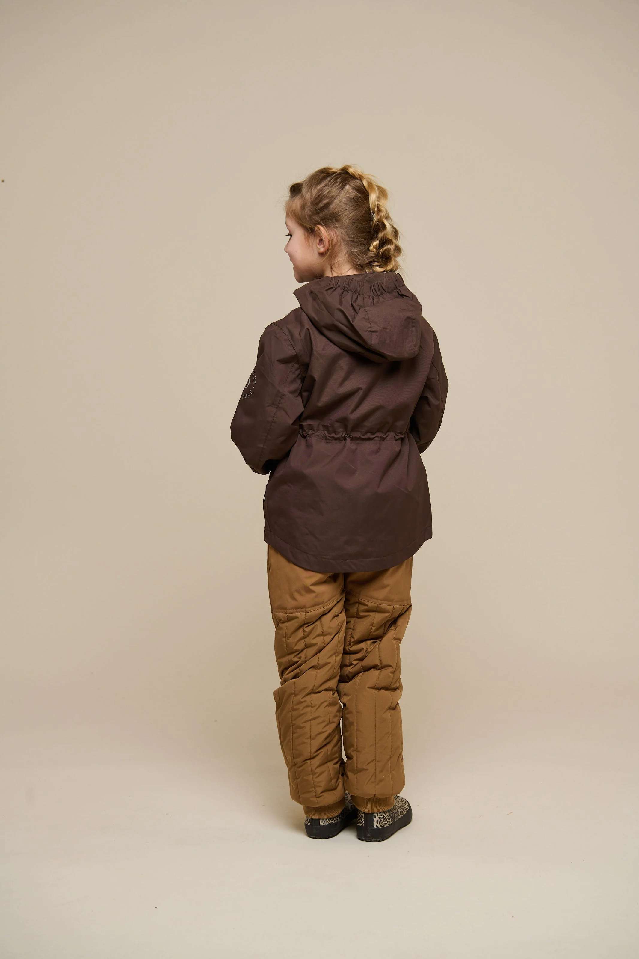 Shell Jacke mit Kordelzug - Tween - Chocolate | 100498 Lucy - Image 6