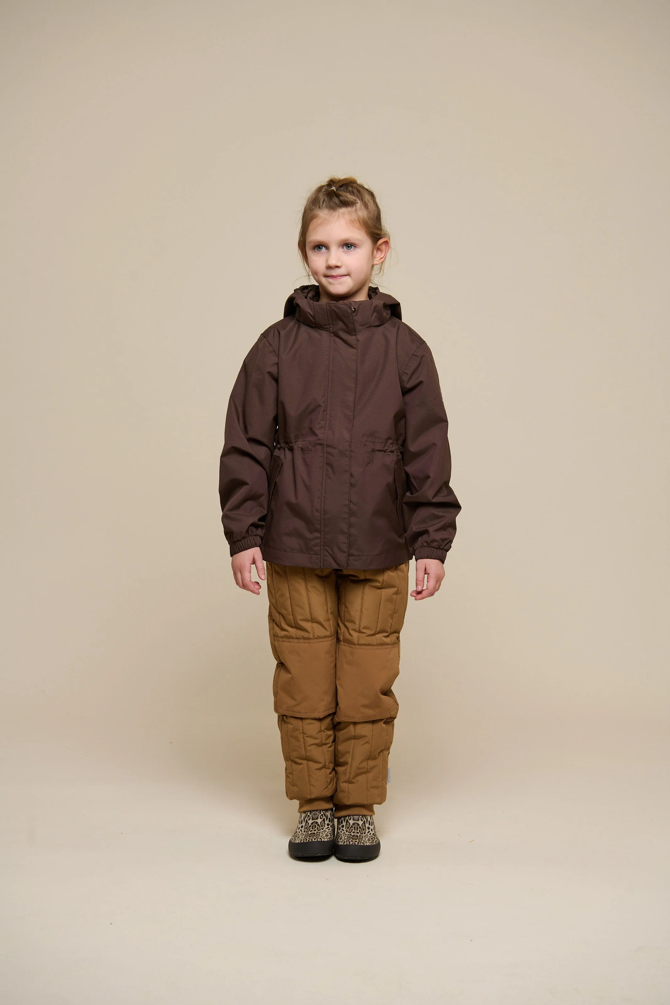 Shell Jacke mit Kordelzug - Tween - Chocolate | 100498 Lucy - Image 7