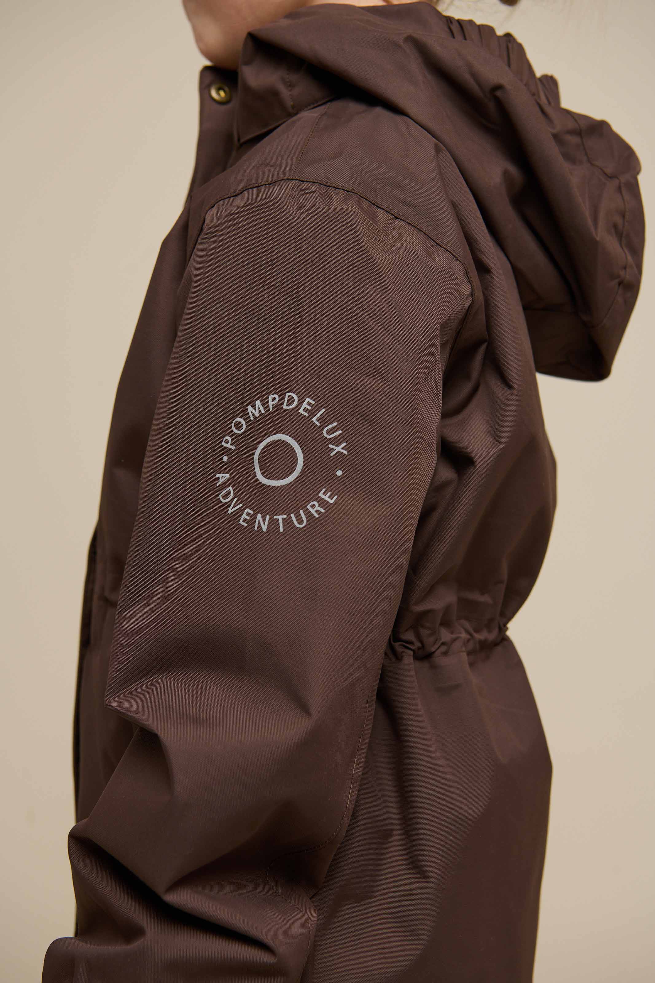 Shell Jacke mit Kordelzug - Tween - Chocolate | 100498 Lucy - Image 8