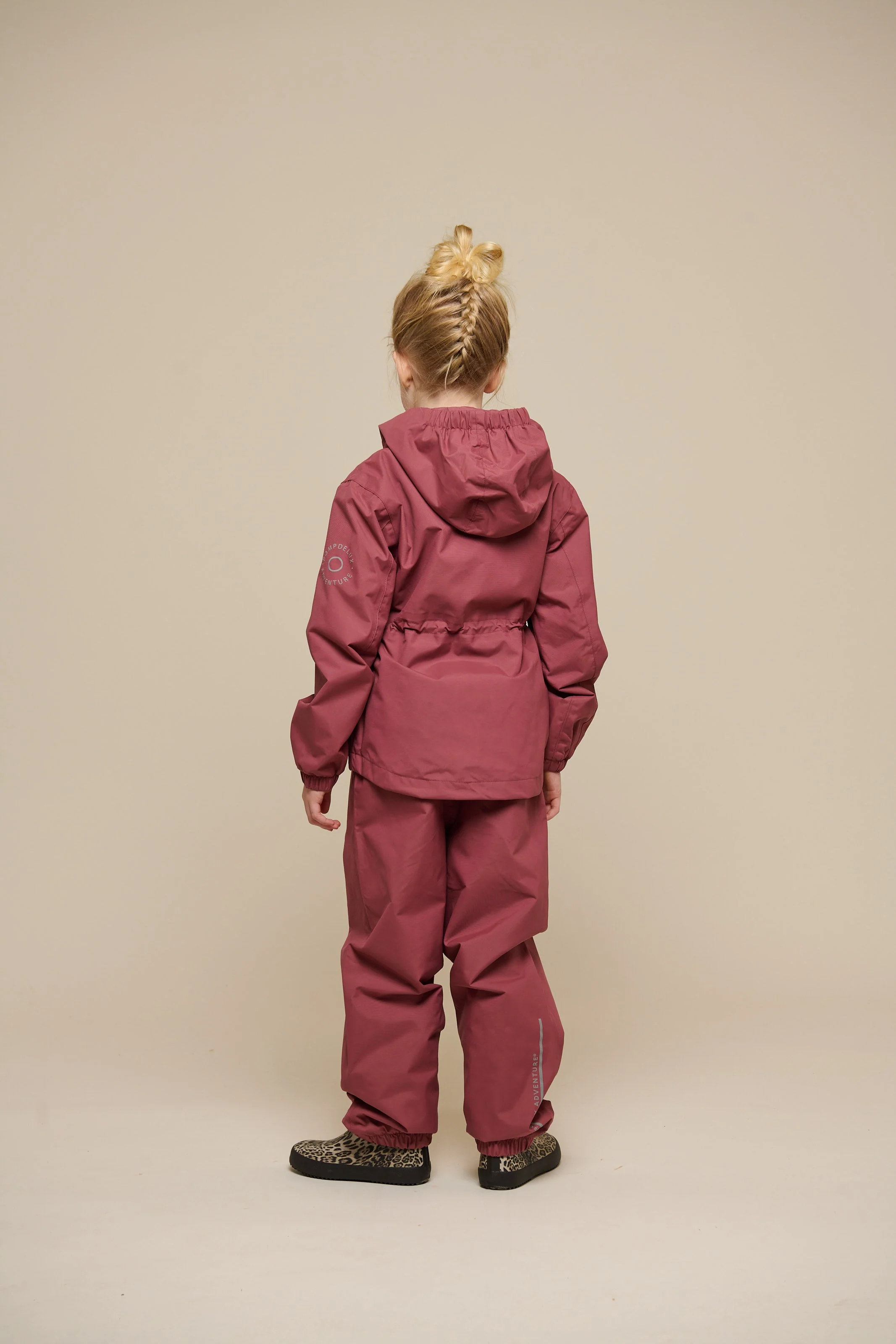 Shell Jacke mit Kordelzug - Tween - Vintage Red | 100496 Lucy - Image 4