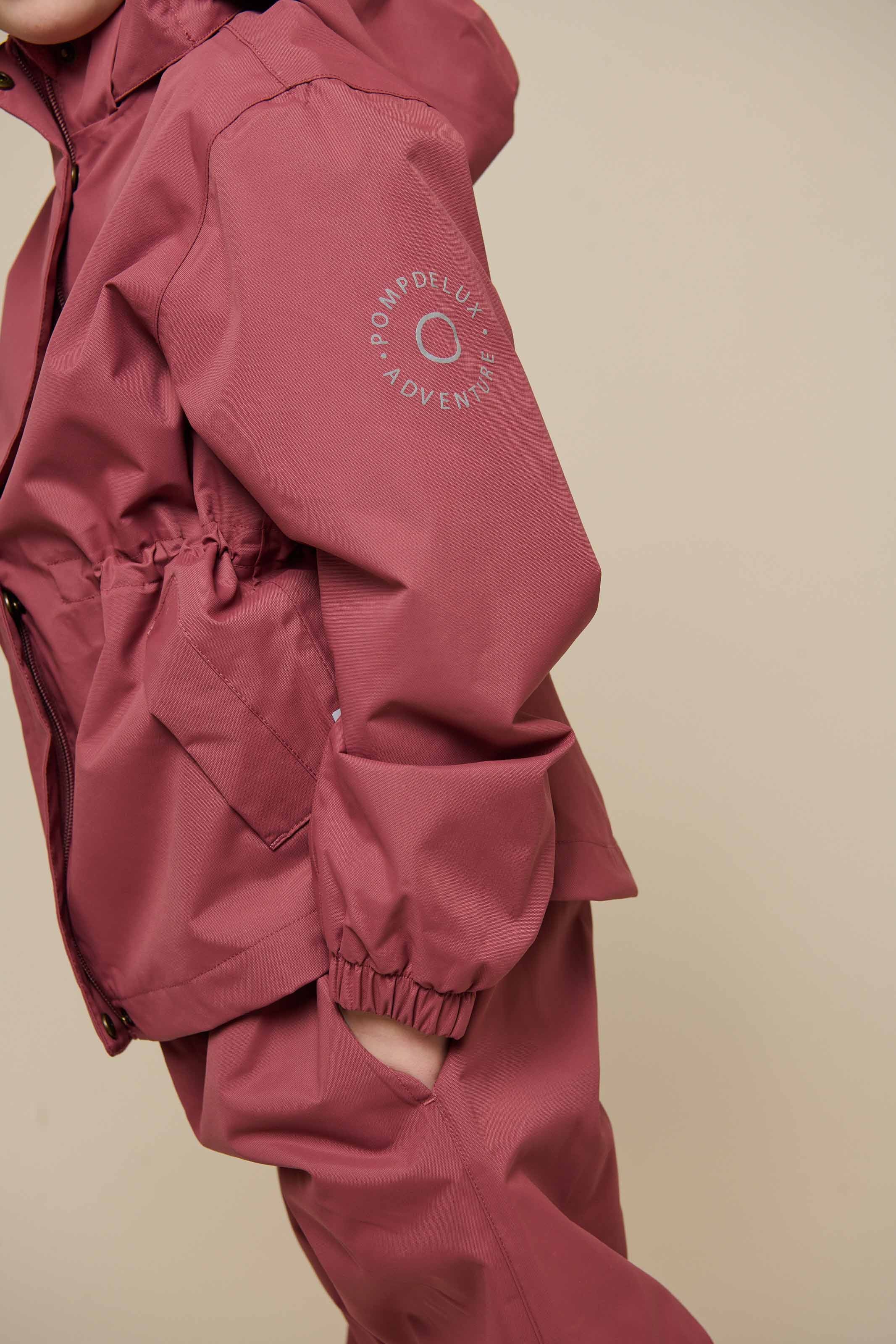 Shell Jacke mit Kordelzug - Tween - Vintage Red | 100496 Lucy - Image 5