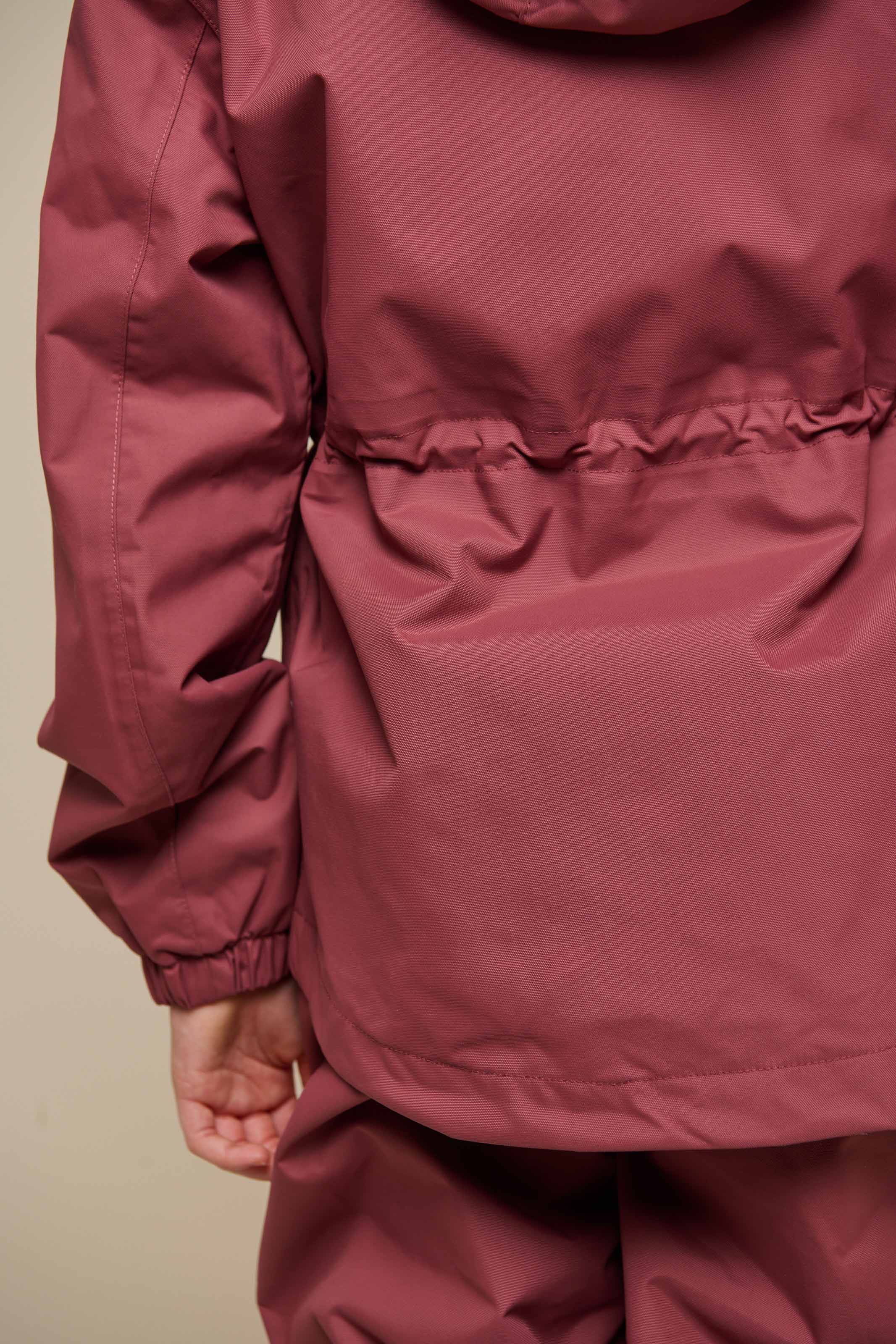 Shell Jacke mit Kordelzug - Tween - Vintage Red | 100496 Lucy - Image 6