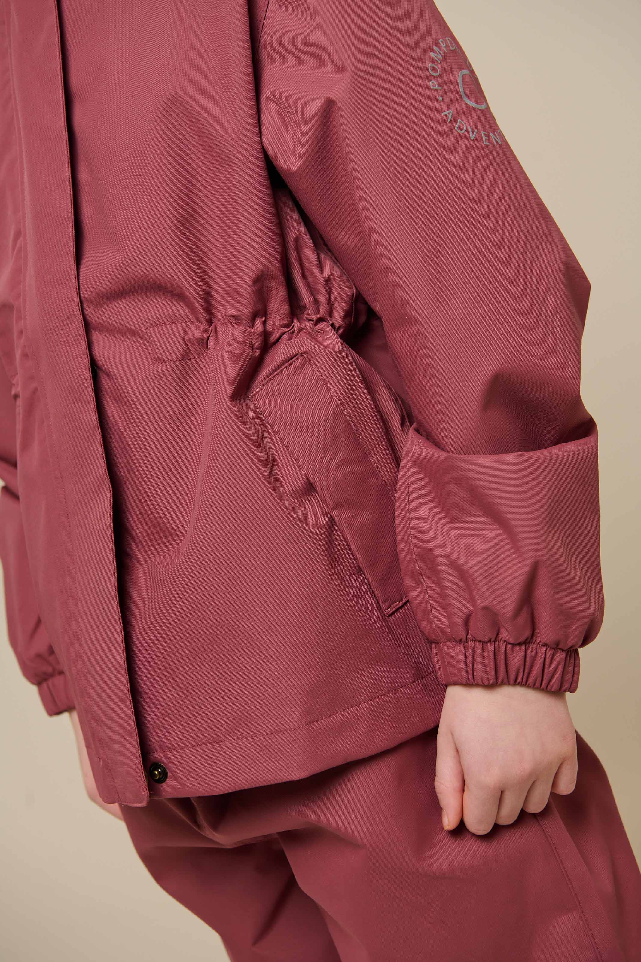 Shell Jacke mit Kordelzug - Tween - Vintage Red | 100496 Lucy - Image 8