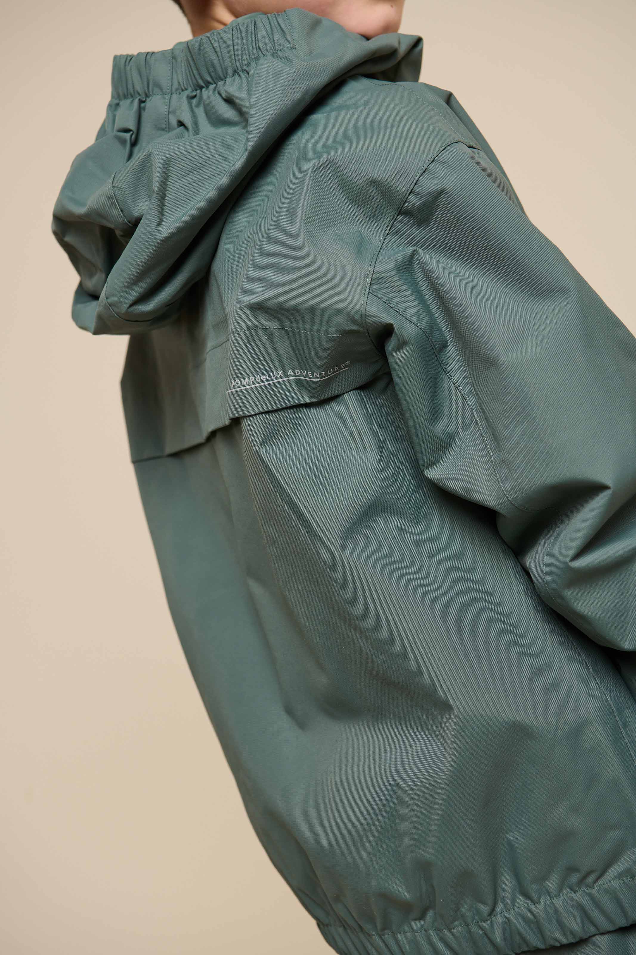 Shell Jacke mit Path-Tasche - Tween - Dusty Dark Green | 100502 Luke - Image 5