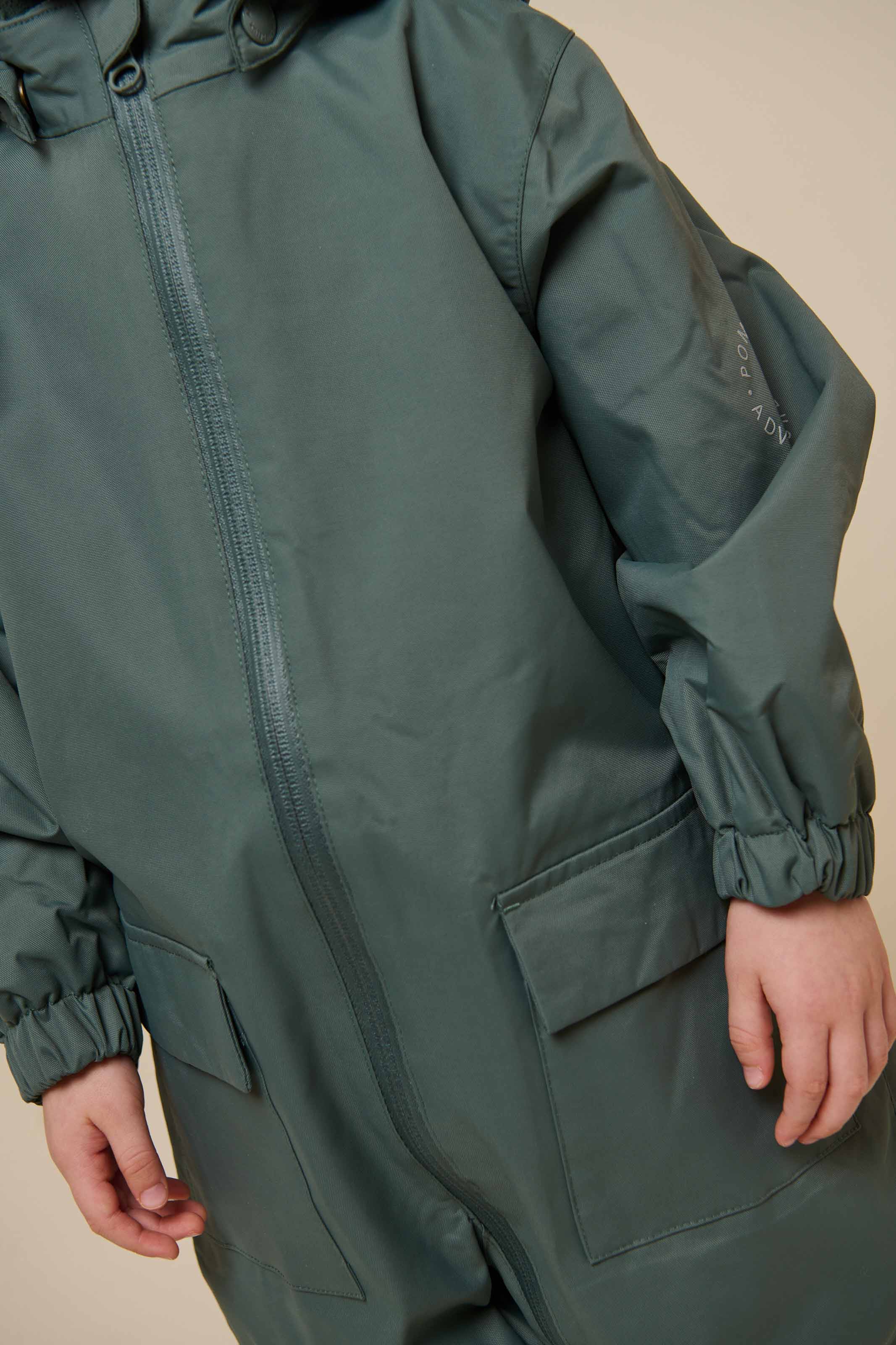 Shell Overall - Kids - Dusty Dark Green | 100511 Dundee - Image 6