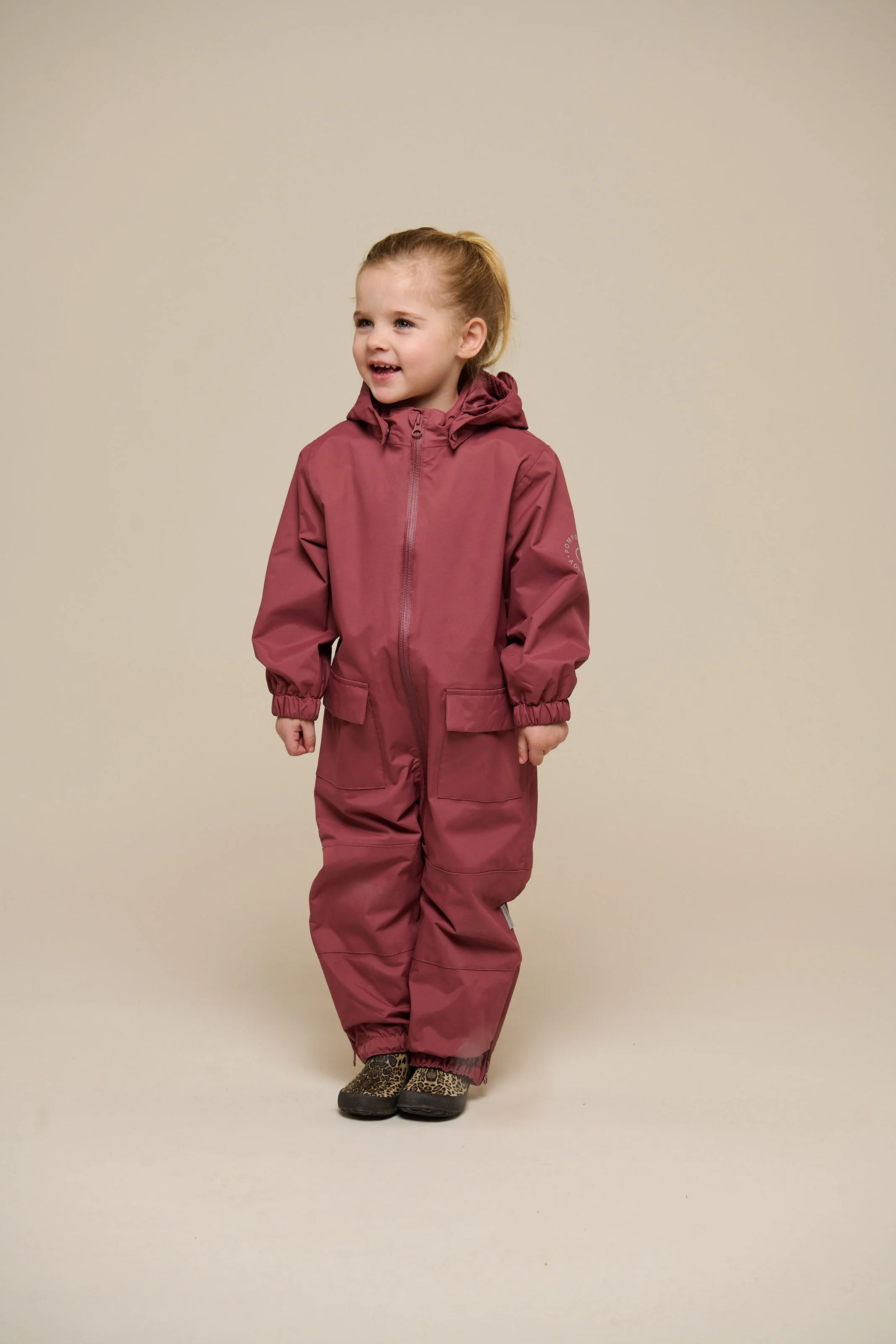 Shell Overall - Kids - Vintage Red | 100509 Dundee - Image 2