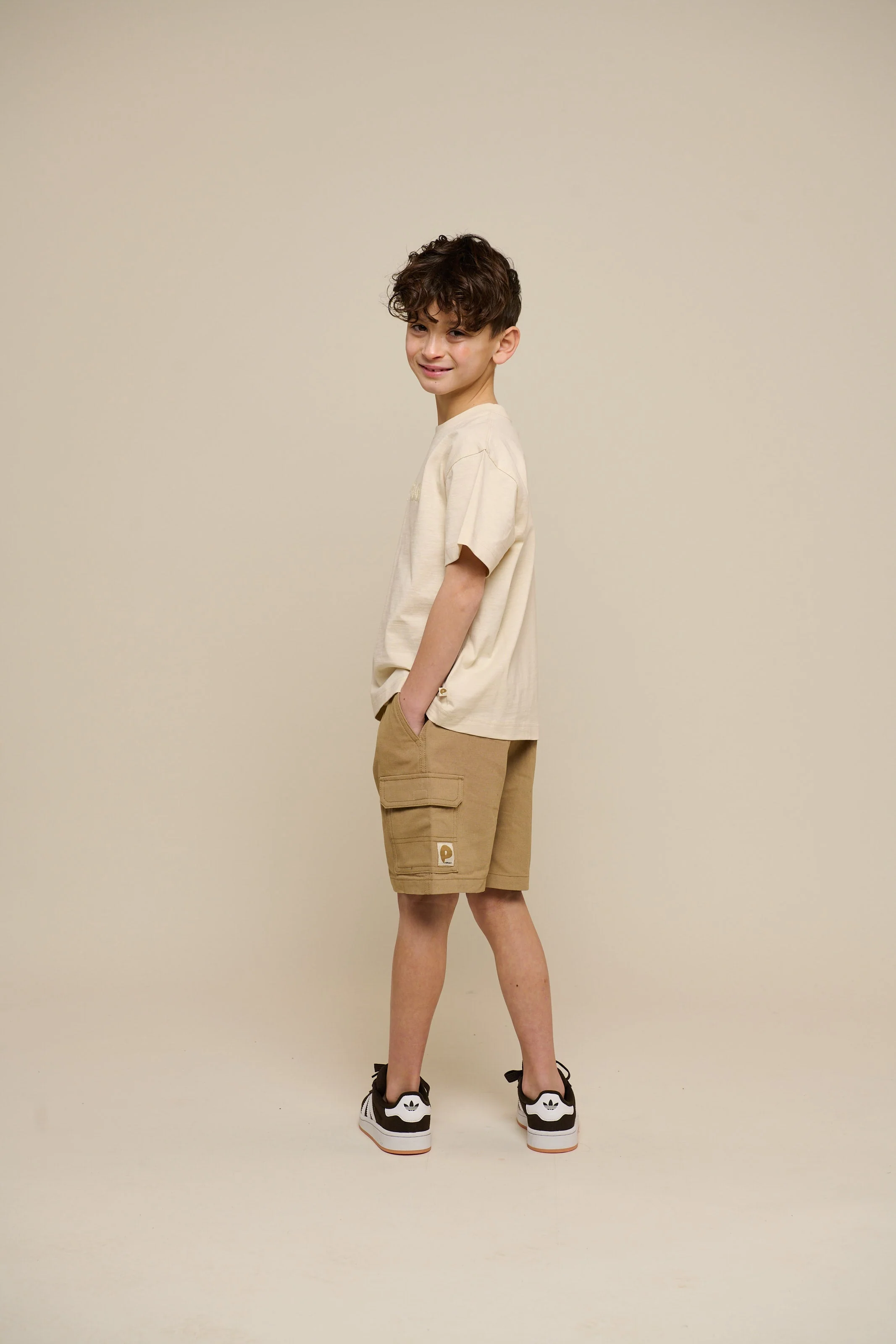 Slub-Jersey Stickerei T-Shirt - Tween - Off White | 101160 Villum - Image 5