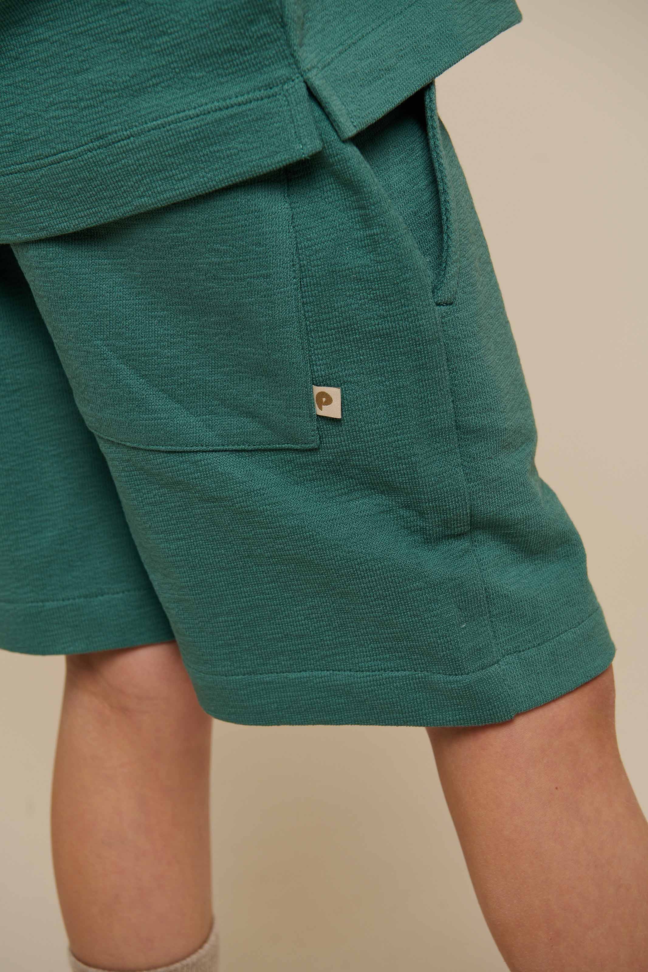 Strukturierte Jersey-Shorts - Tween - Tropical Green | 101220 Sonny - Image 4