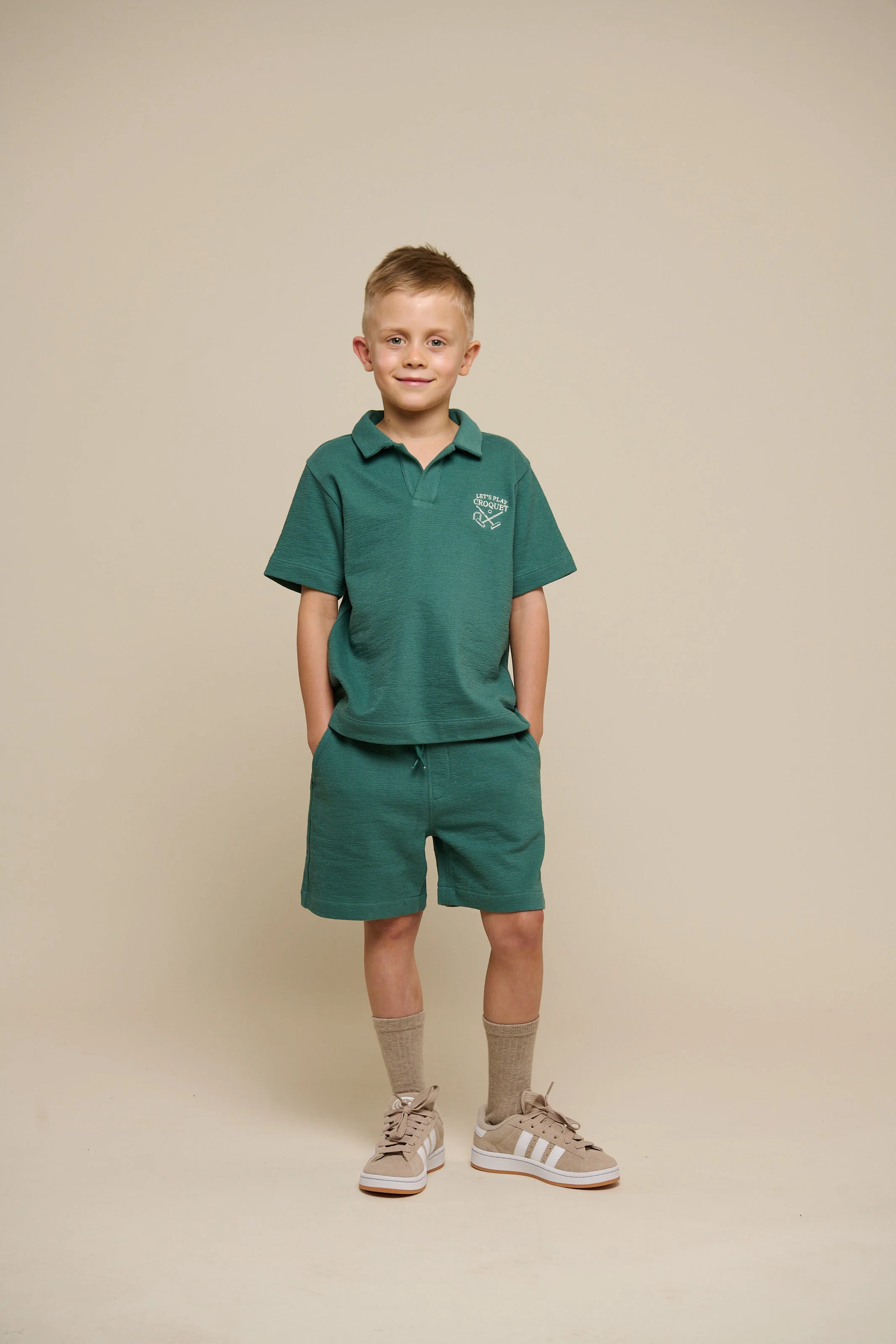 Strukturierte Jersey-Shorts - Tween - Tropical Green | 101220 Sonny - Image 5