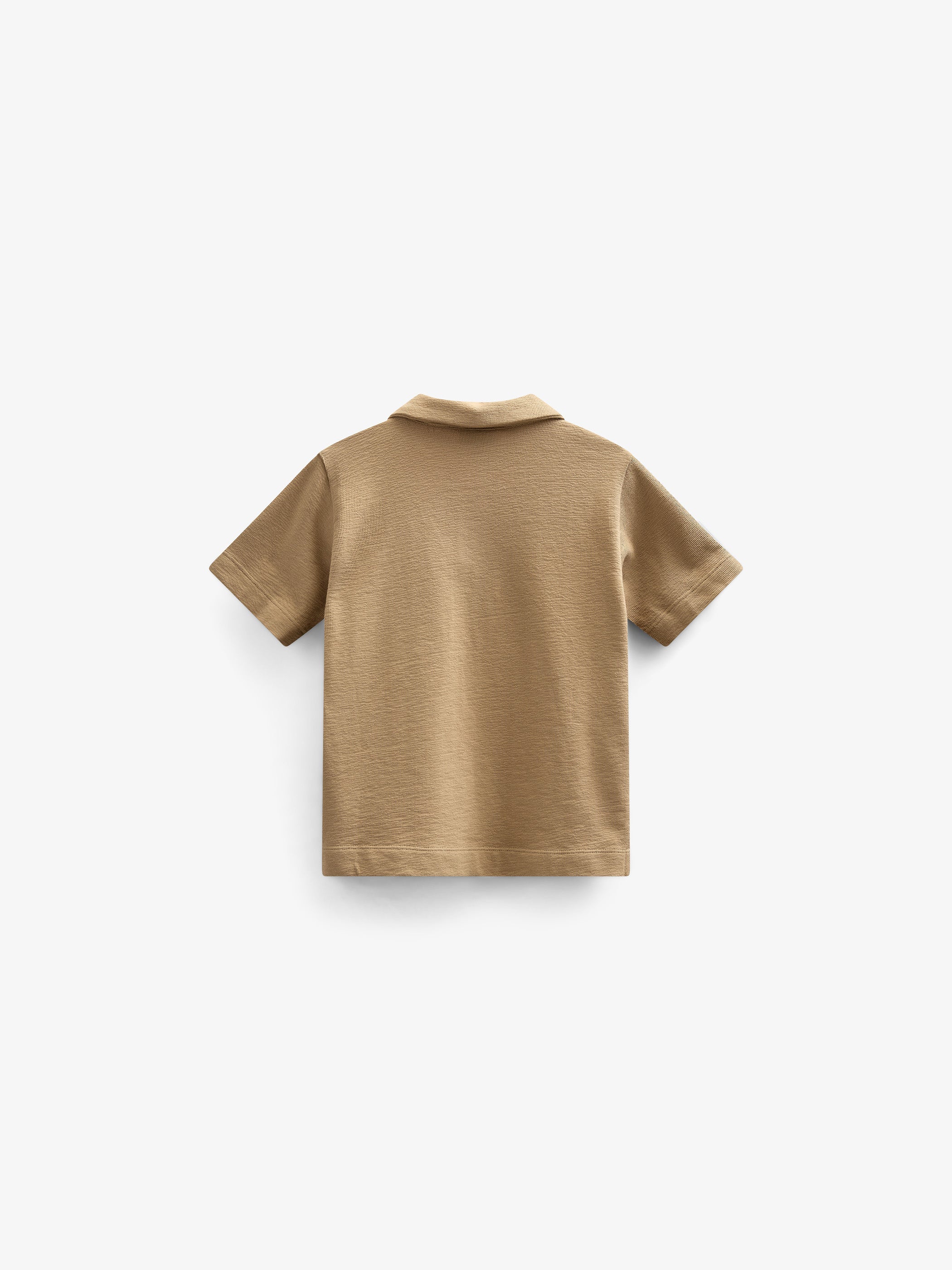 Strukturiertes Jersey-Poloshirt - Kids - Khaki | 101217 Sonny - Image 3