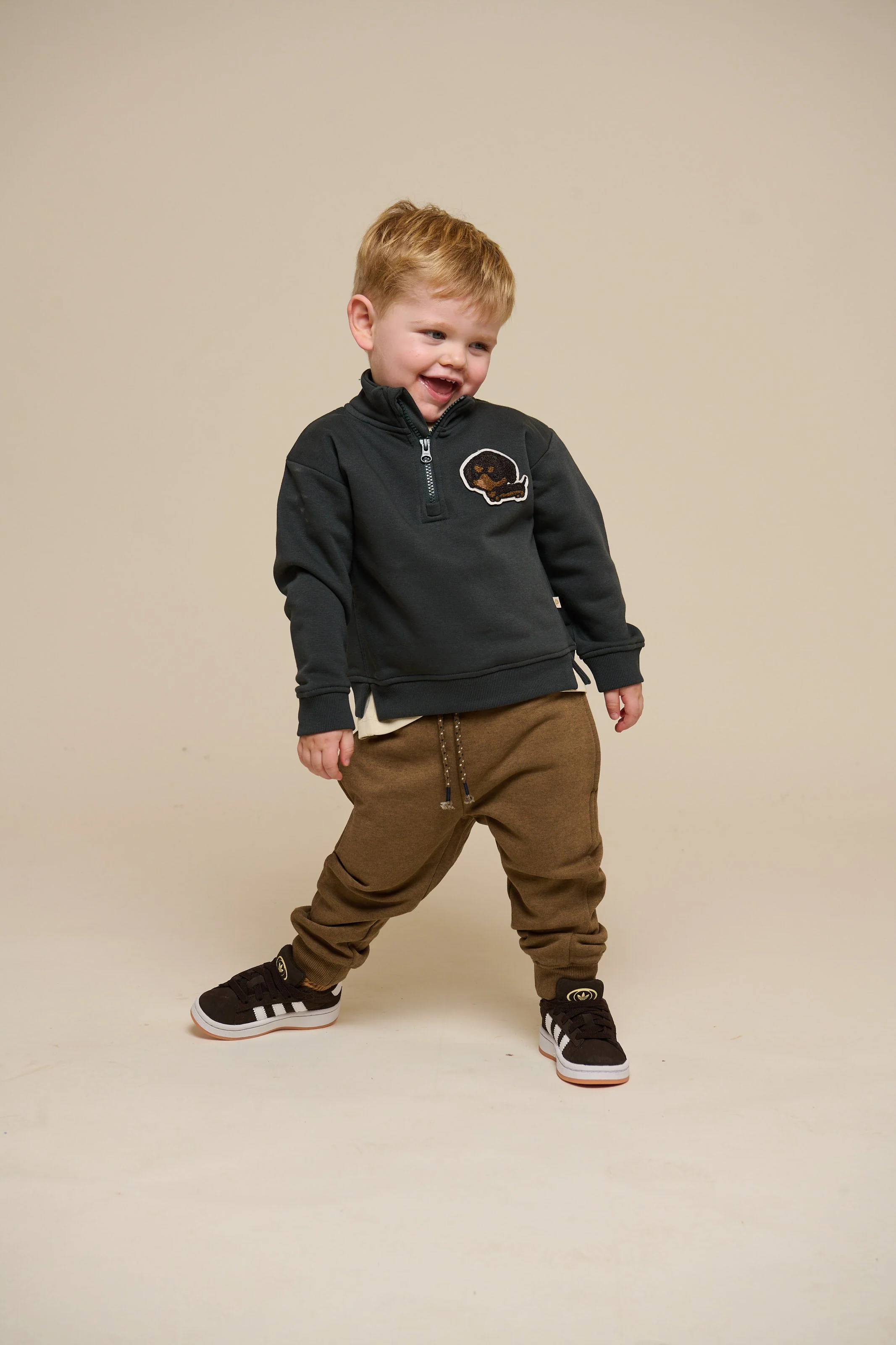 Sweat Hose - Kids - Coffe Melange | 100896 Justin - Image 2